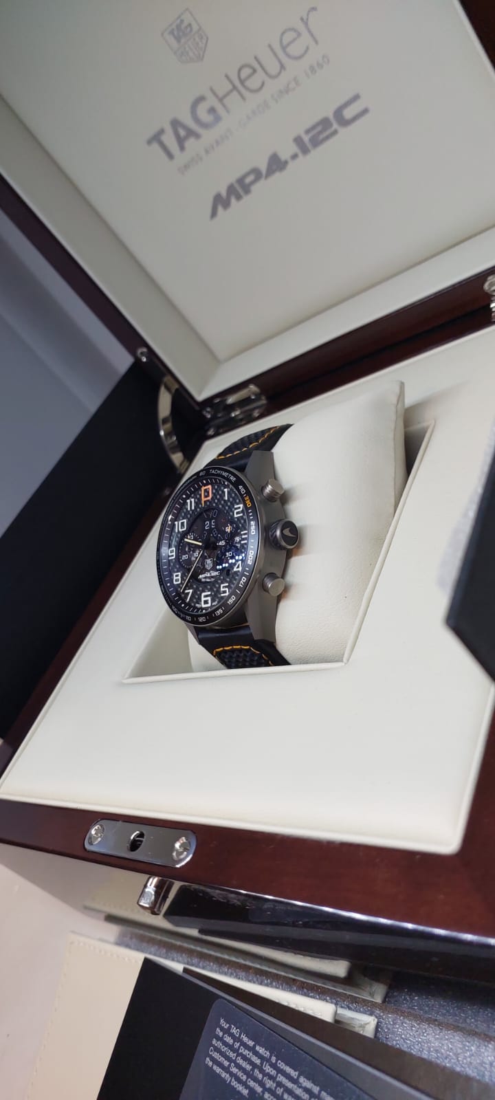 CARRERA 'MCLAREN' MP4-12C ANNUAL CALENDAR FLYBACK CHRONOGRAPH LIMITED EDITION (2021)