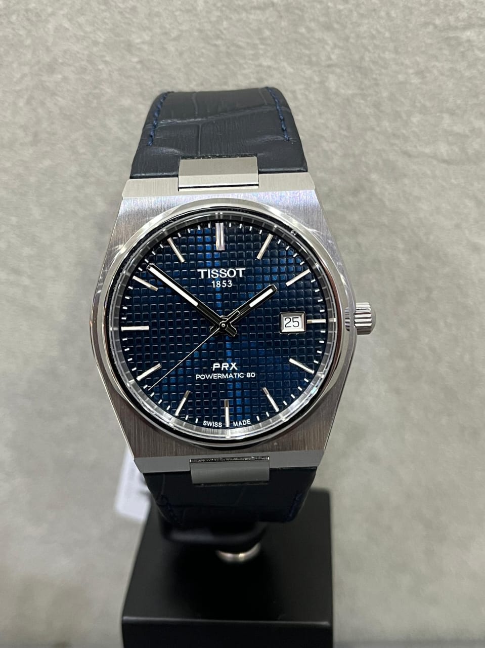 PRX POWERMATIC 80 BLUE DIAL 40MM LEATHER STRAP (2022)