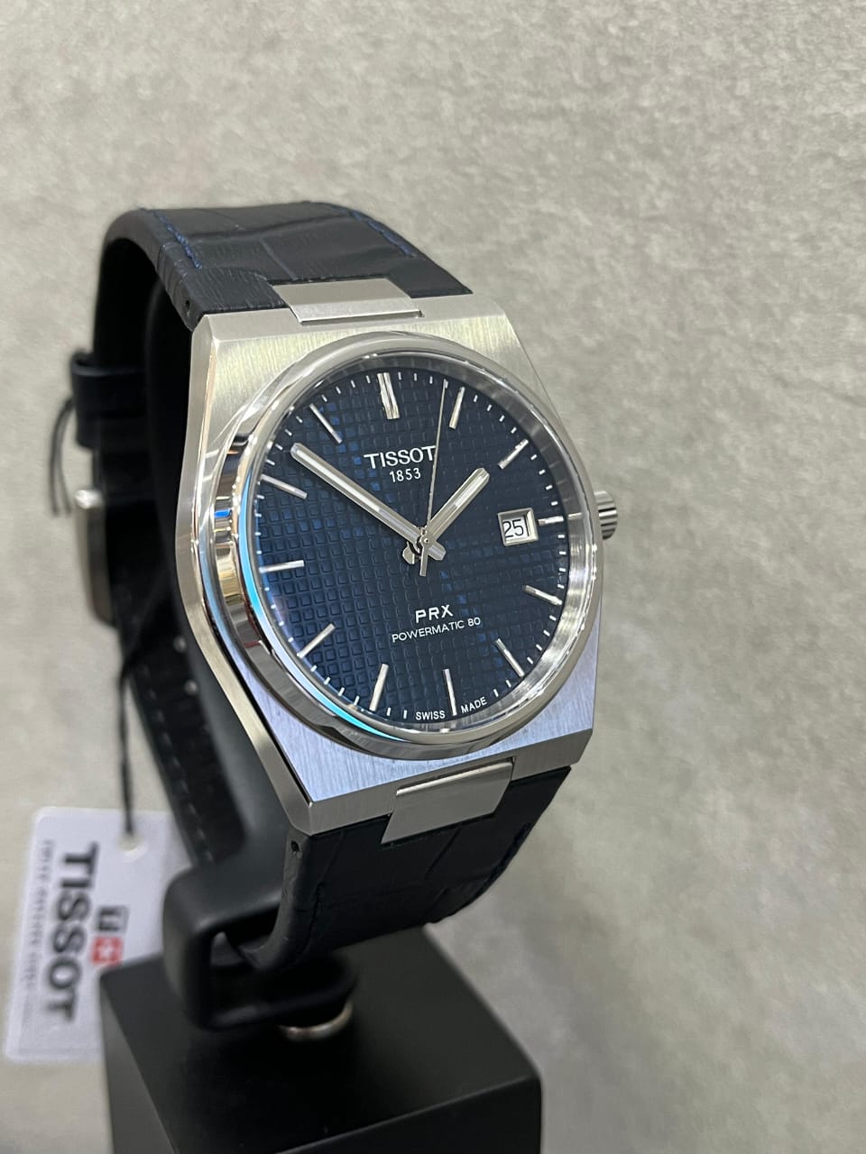 PRX POWERMATIC 80 BLUE DIAL 40MM LEATHER STRAP (2022)