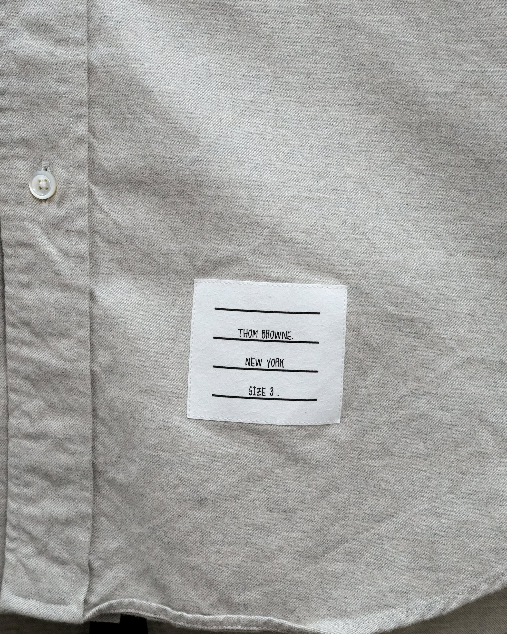 COTTON SHIRT GRAY SIZE 3