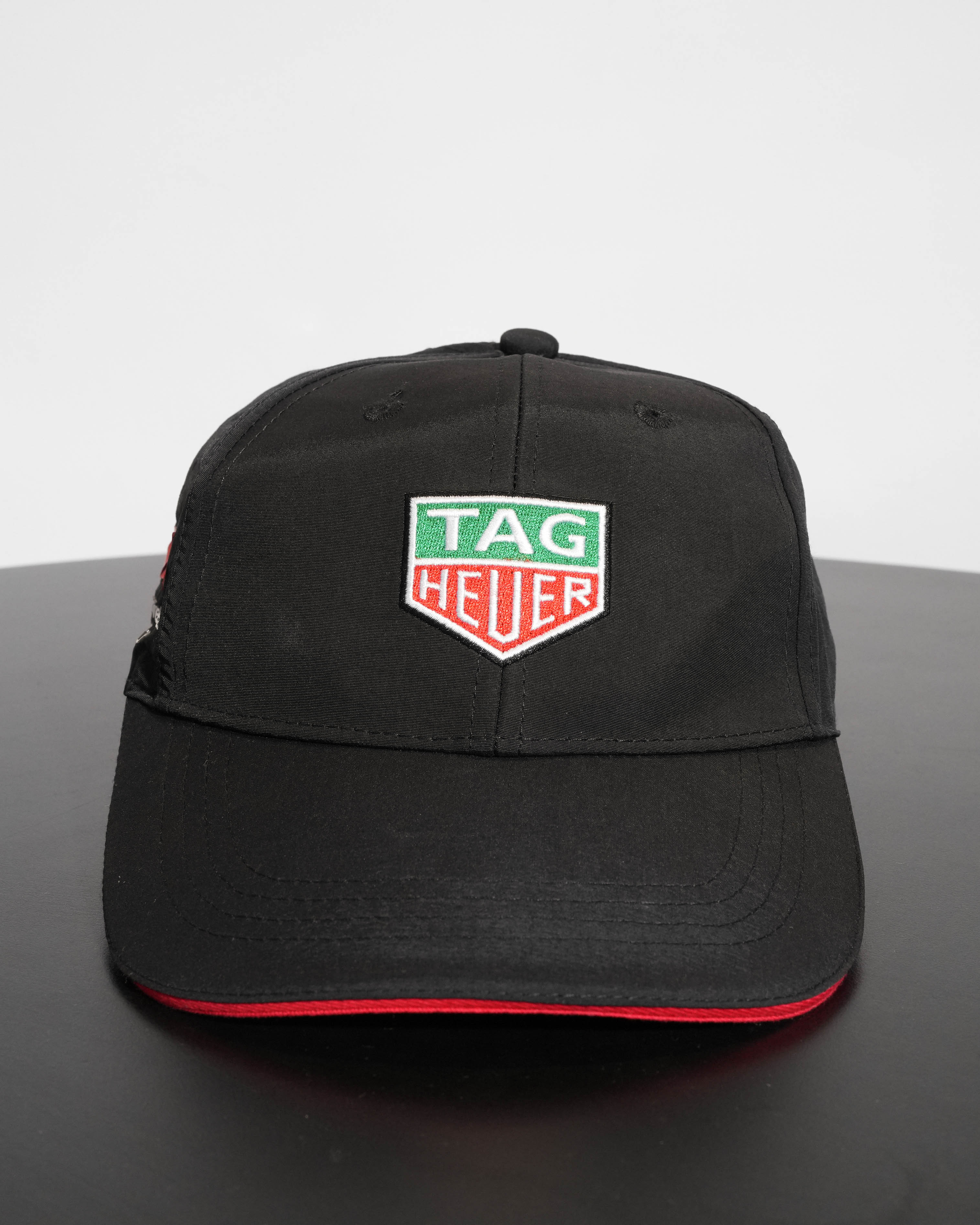 BLACK BASEBALL LOGO CAP