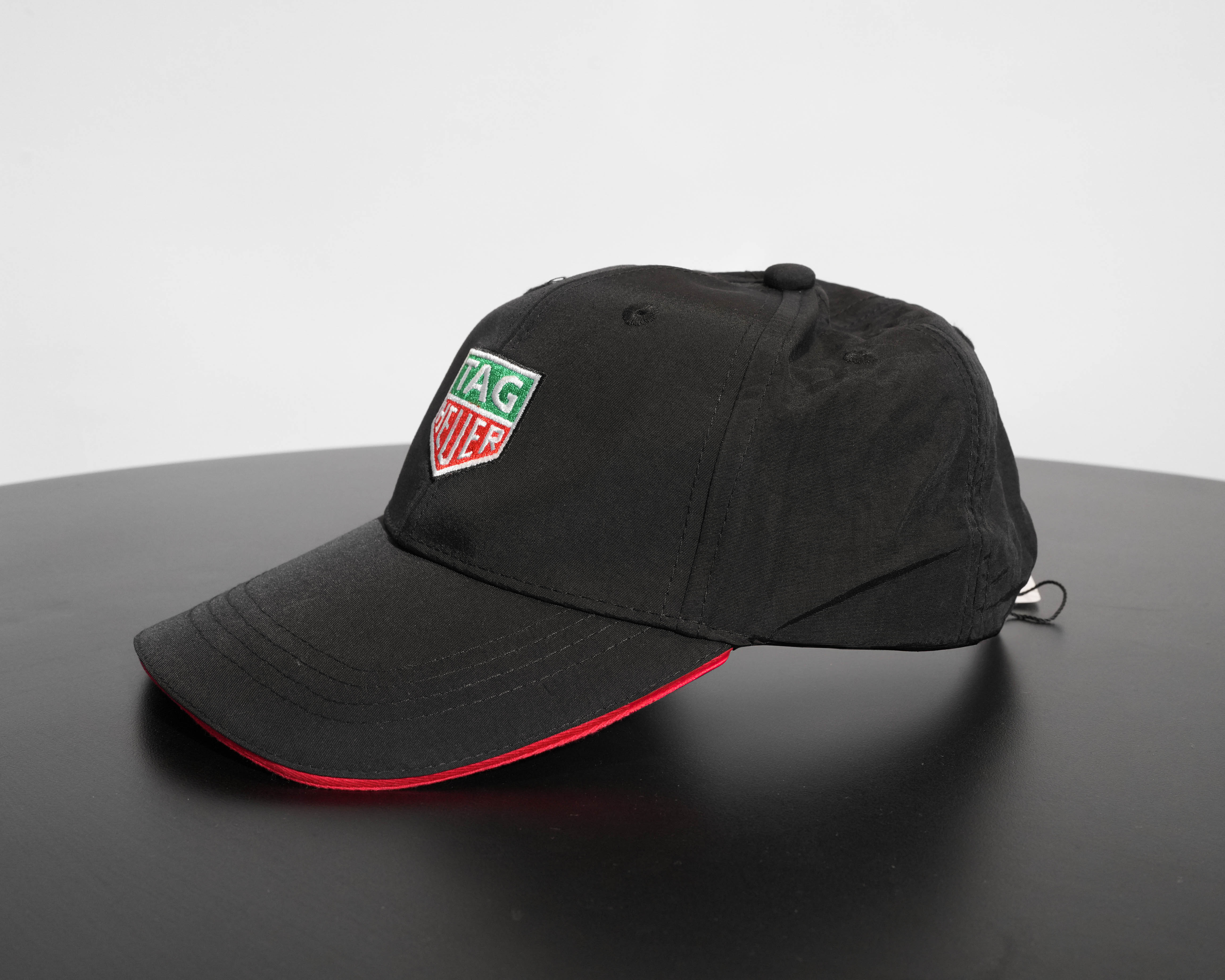 BLACK BASEBALL LOGO CAP