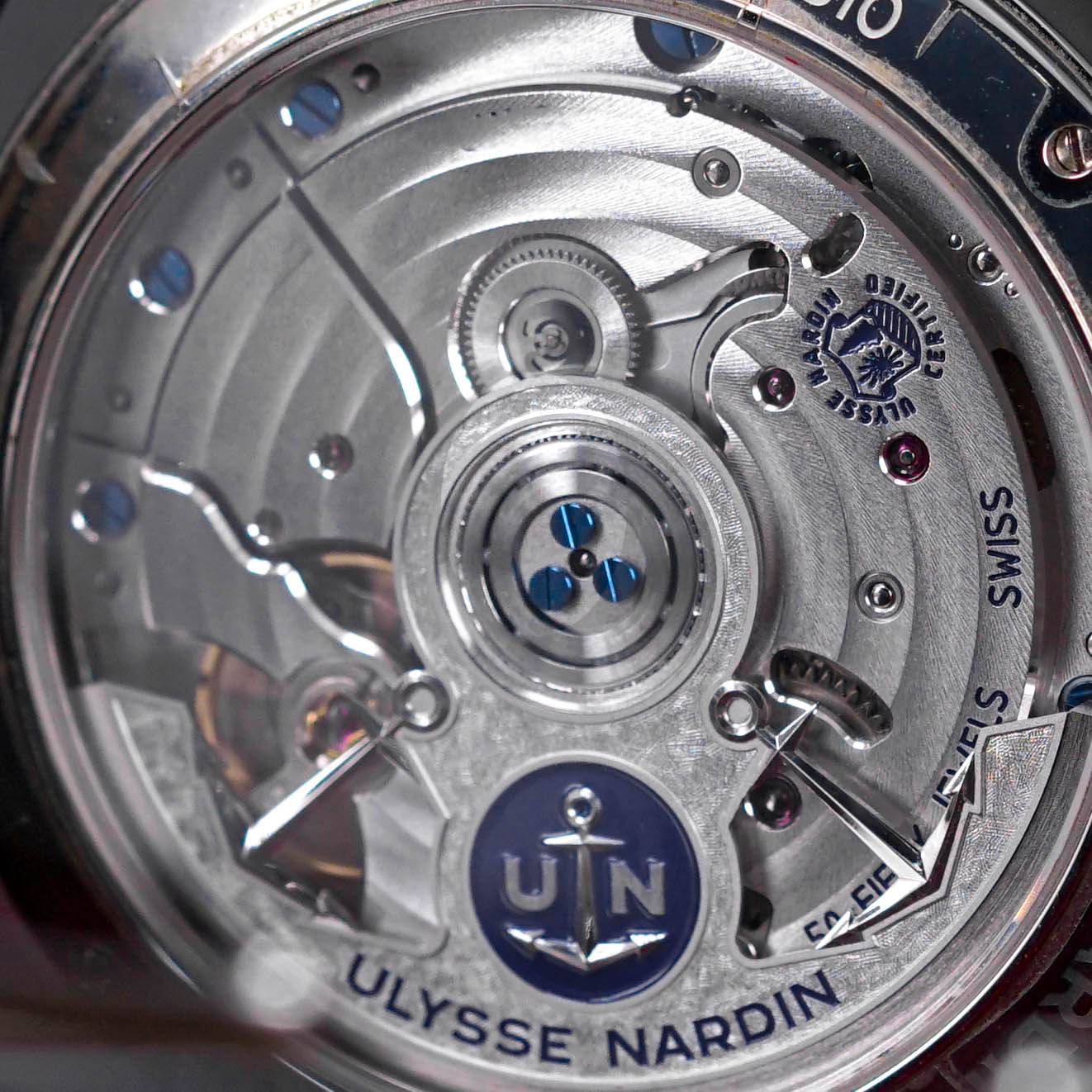 MARINE TORPILLEUR 42MM BLUE DIAL LEATHER STRAP (2018)