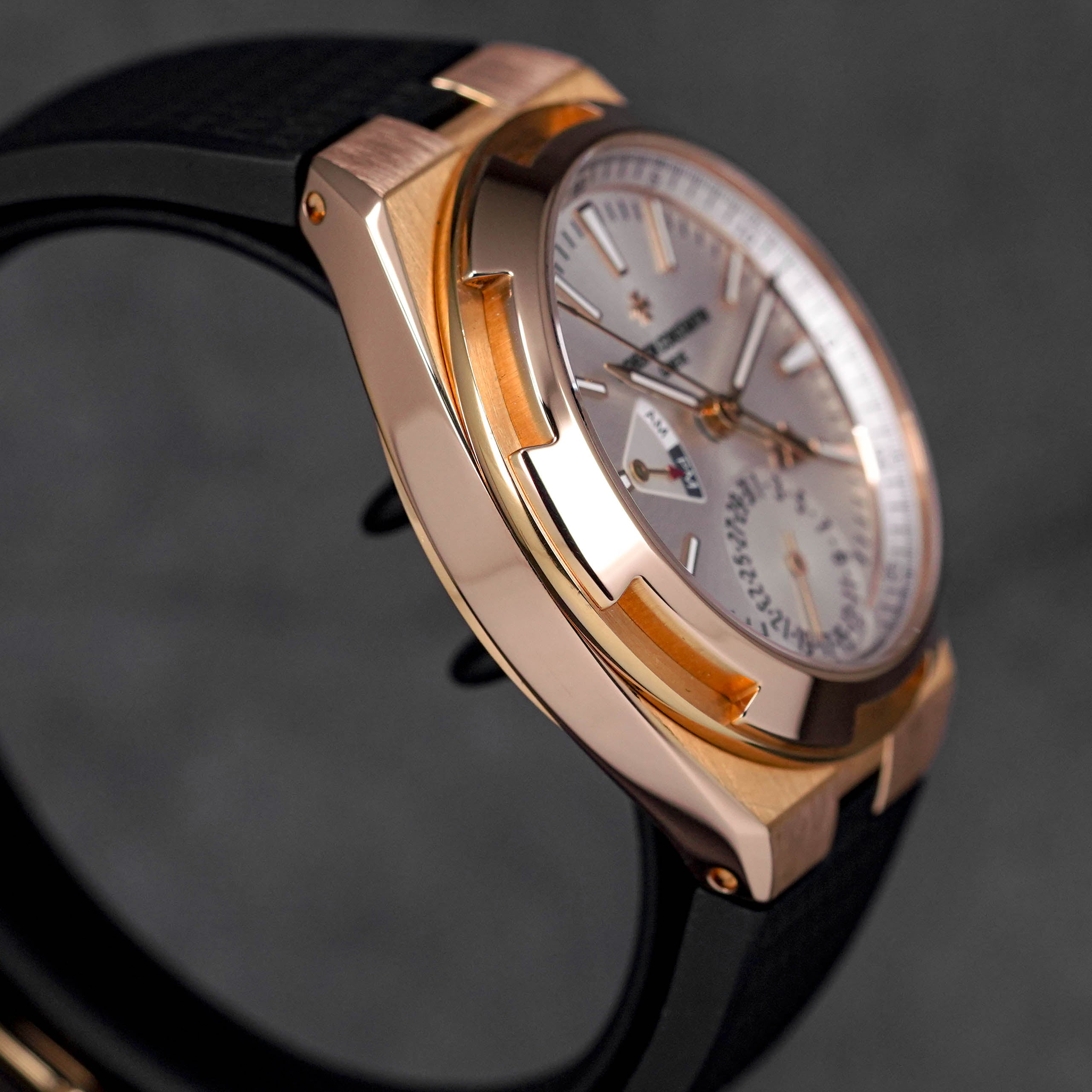 OVERSEAS DUALTIME ROSEGOLD SILVER DIAL (2018)