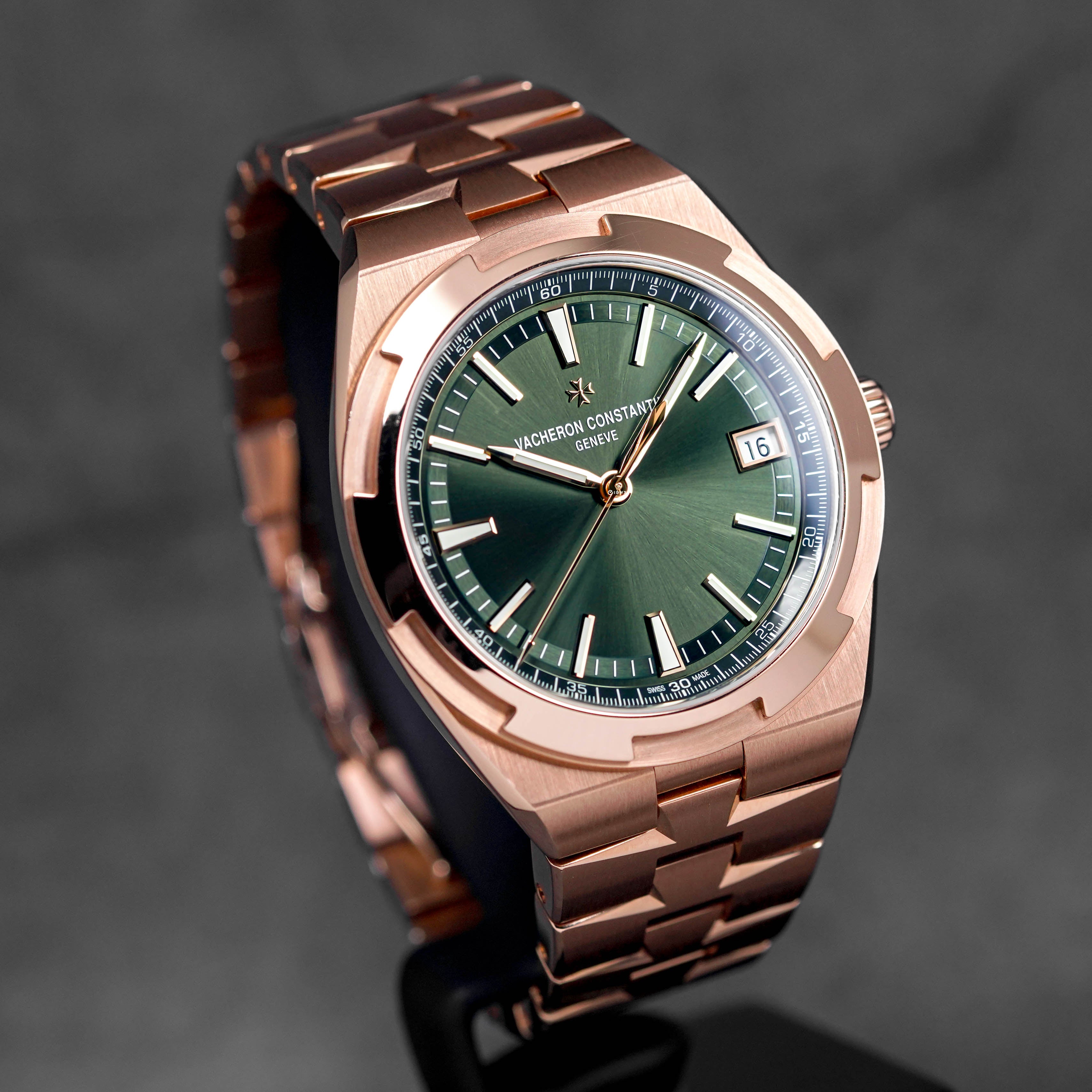 Harga Vacheron Constantin Overseas Rosegold Green