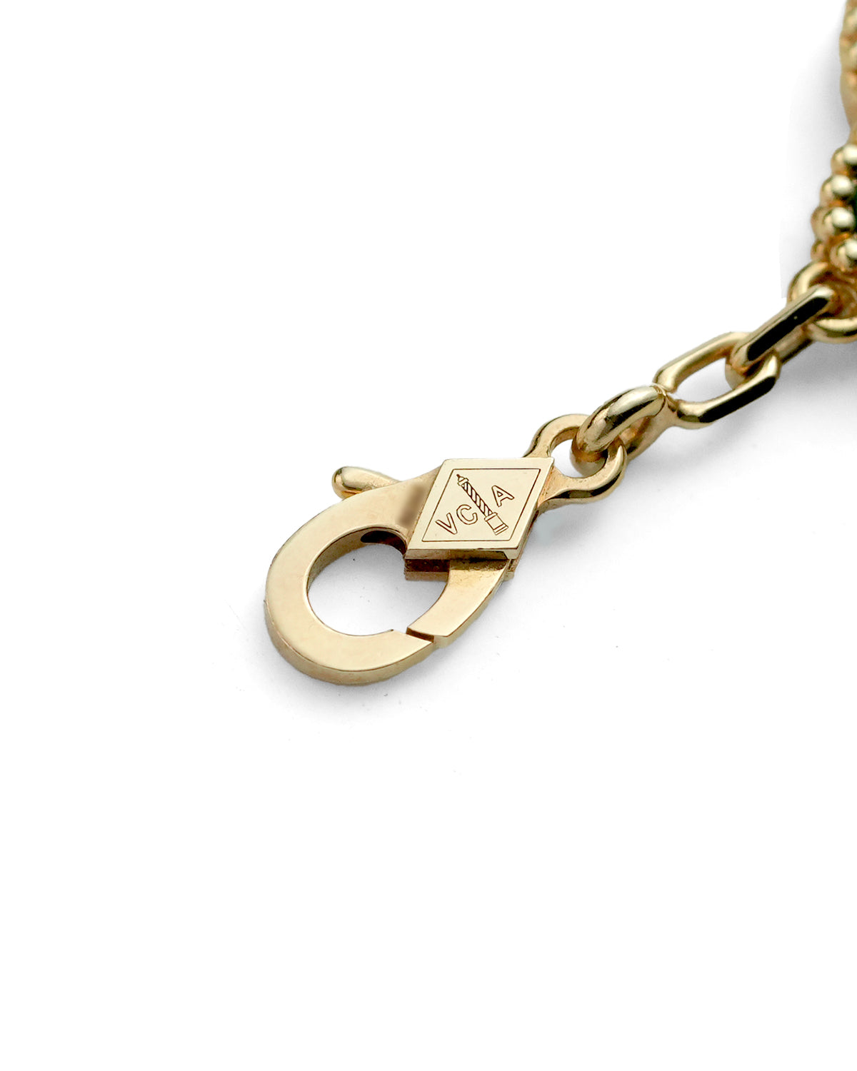 VINTAGE ALHAMBRA BRACELET – MALACHITE & DIAMONDS (2020)