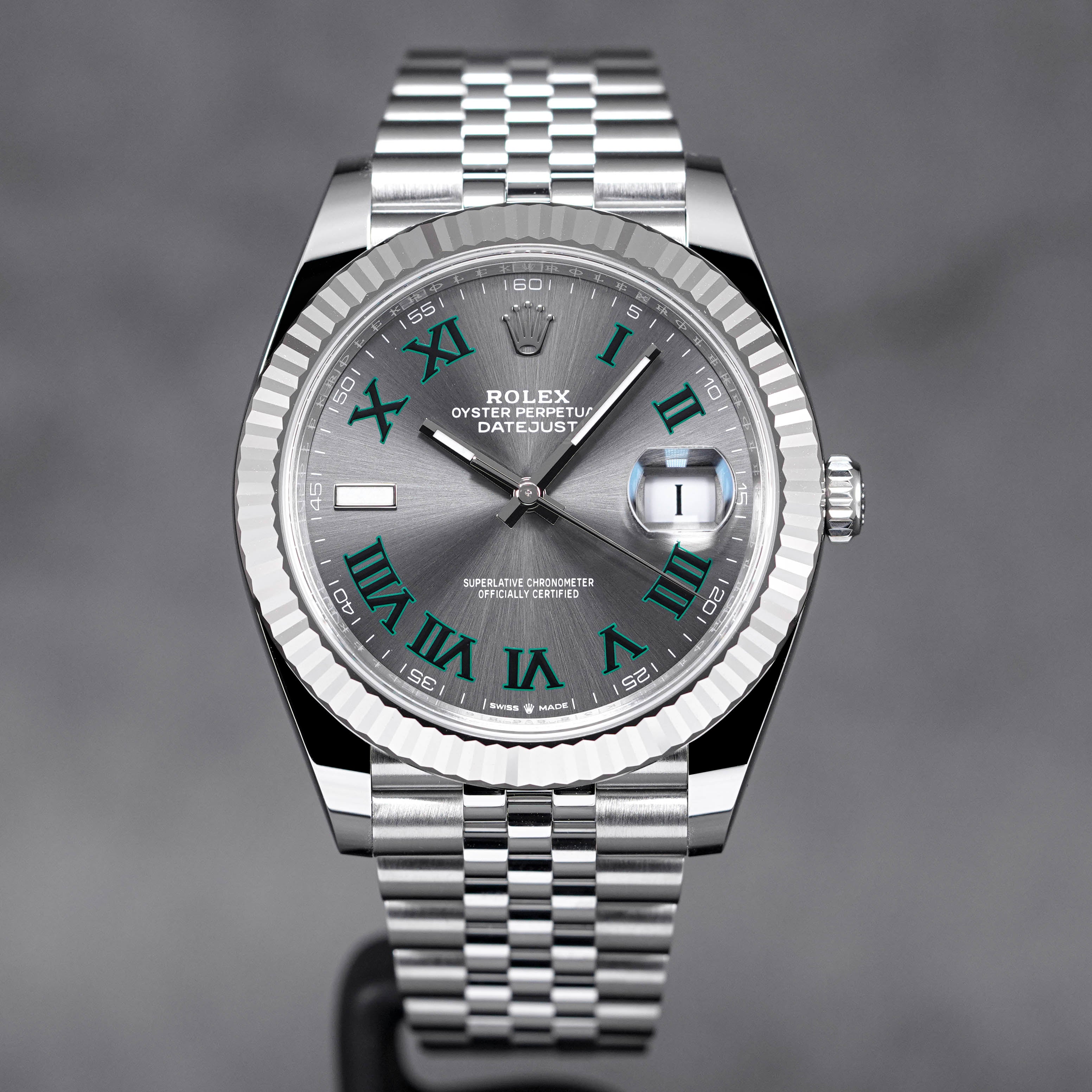 DATEJUST 41MM WIMBLEDON DIAL (2023)
