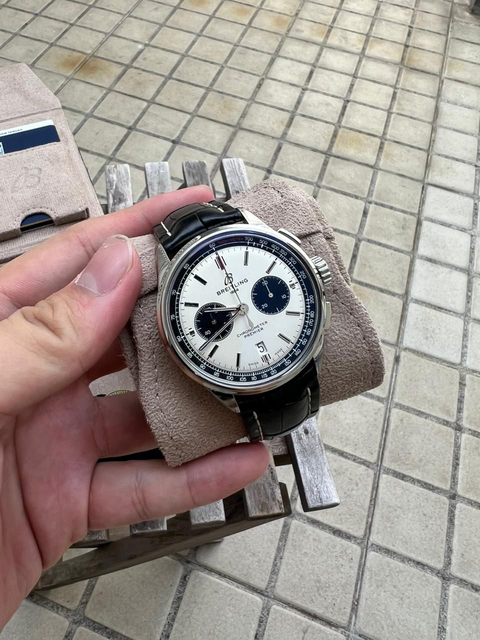 PREMIER B01 42MM CHRONOGRAPH WHITE PANDA DIAL (2022)