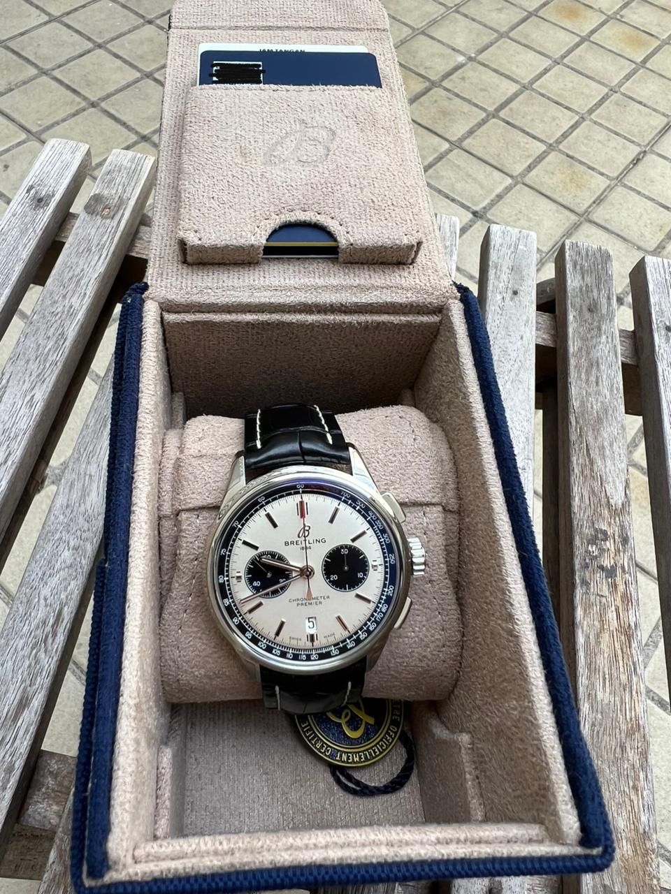 PREMIER B01 42MM CHRONOGRAPH WHITE PANDA DIAL (2022)