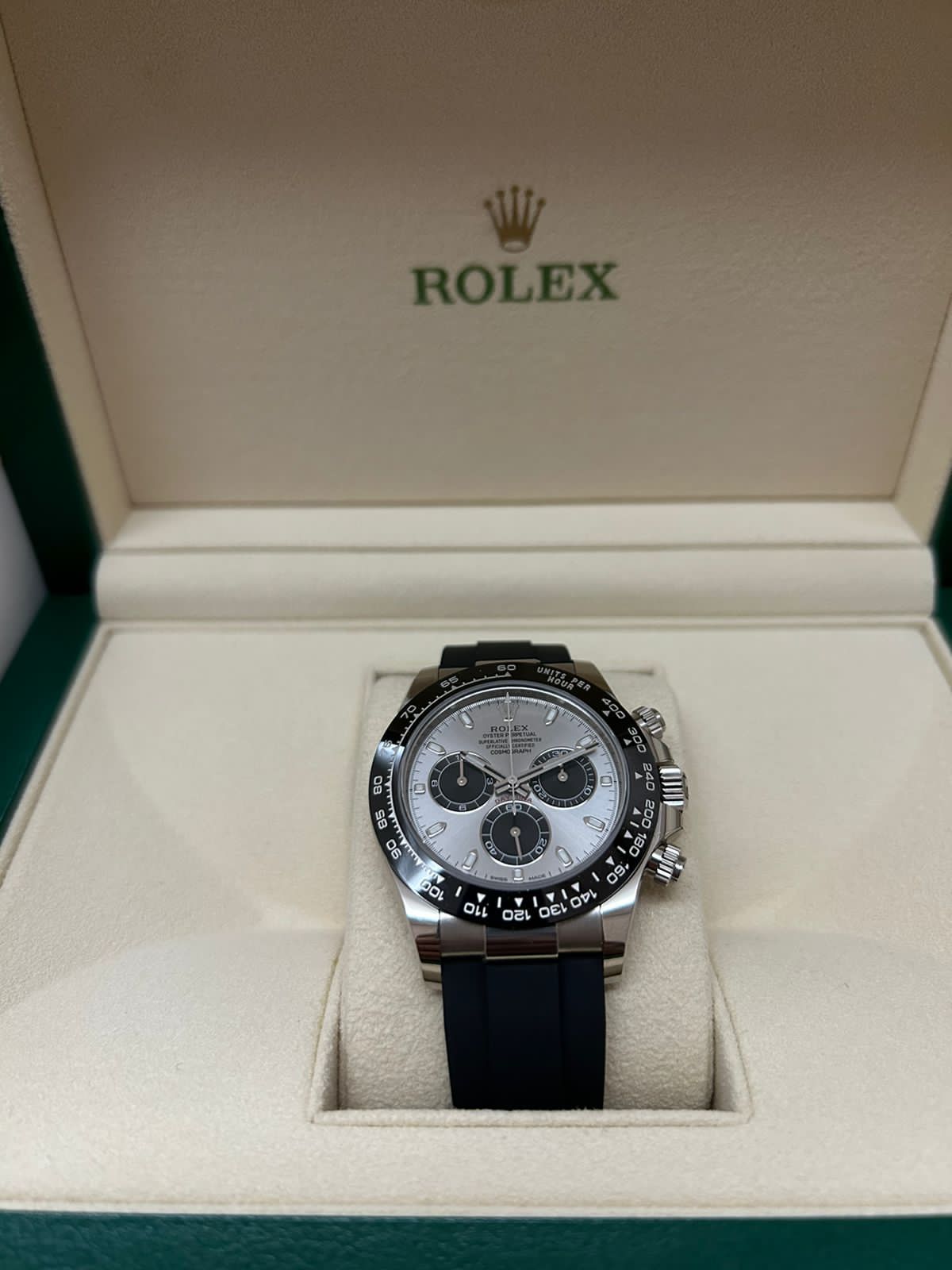 DAYTONA OYSTERFLEX WHITEGOLD GREY DIAL (2022)