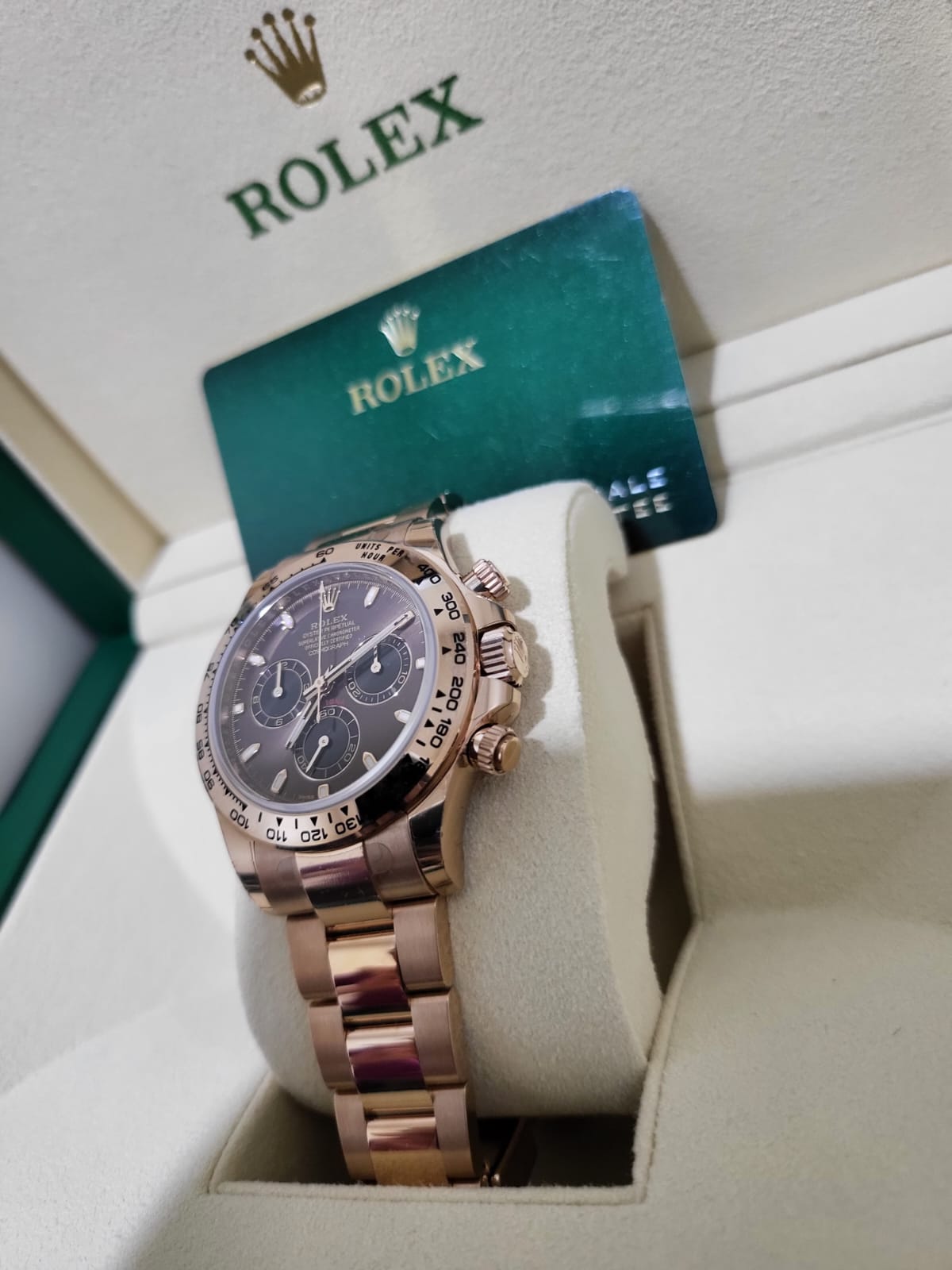 DAYTONA ROSEGOLD CHOCO DIAL (2021)