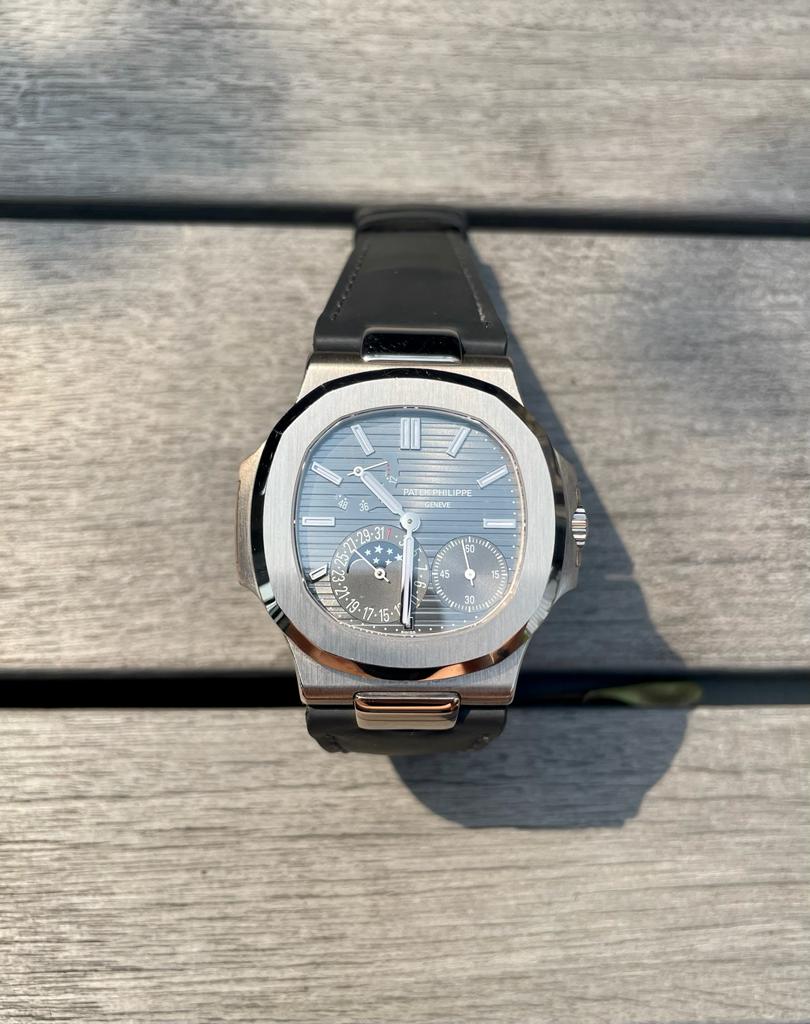 NAUTILUS 5712G MOONPHASE WHITEGOLD GREY DIAL (2009)