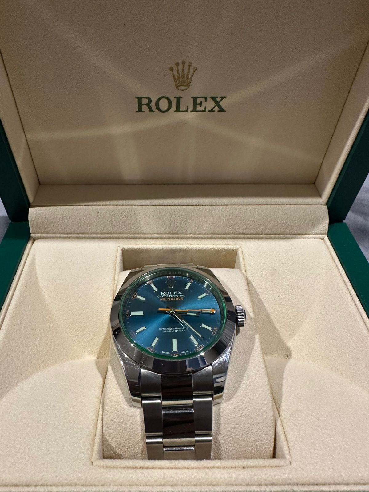 MILGAUSS BLUE DIAL 116400GV (2021)