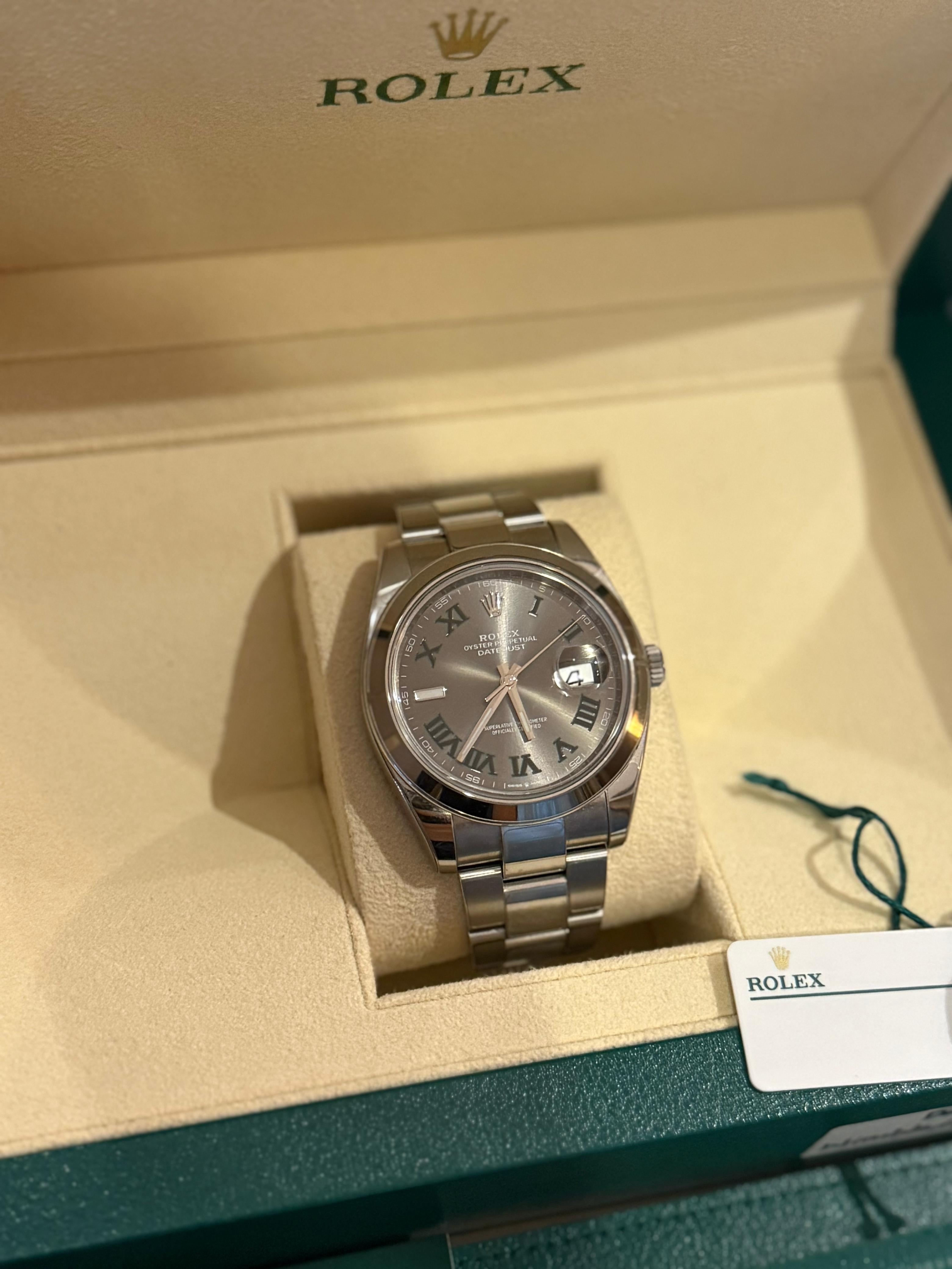 DATEJUST 41MM WIMBLEDON DIAL (2021)