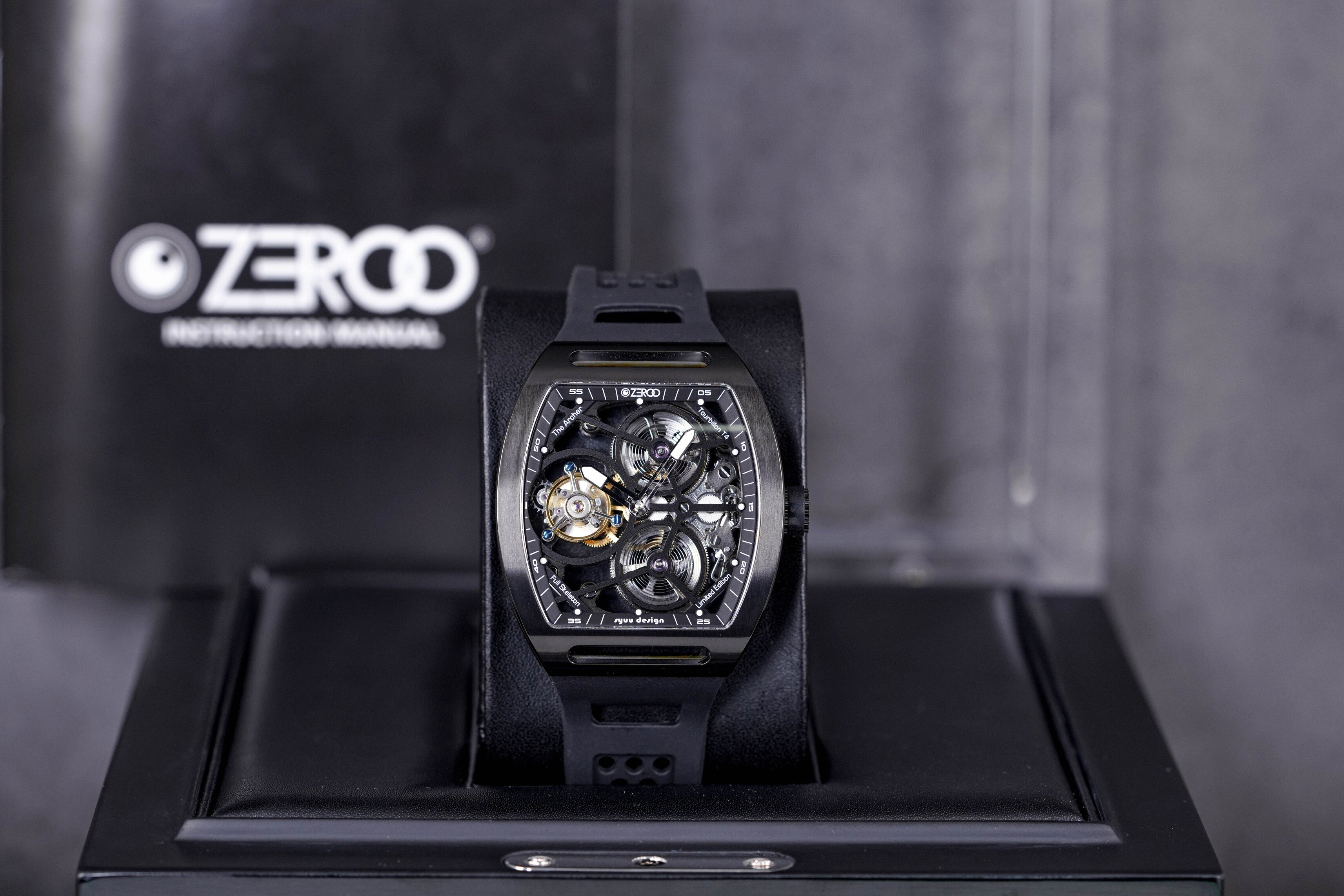 T4 THE ARCHER FULL SKELETON TOURBILLON LIMITED EDITION BLACK (2023)