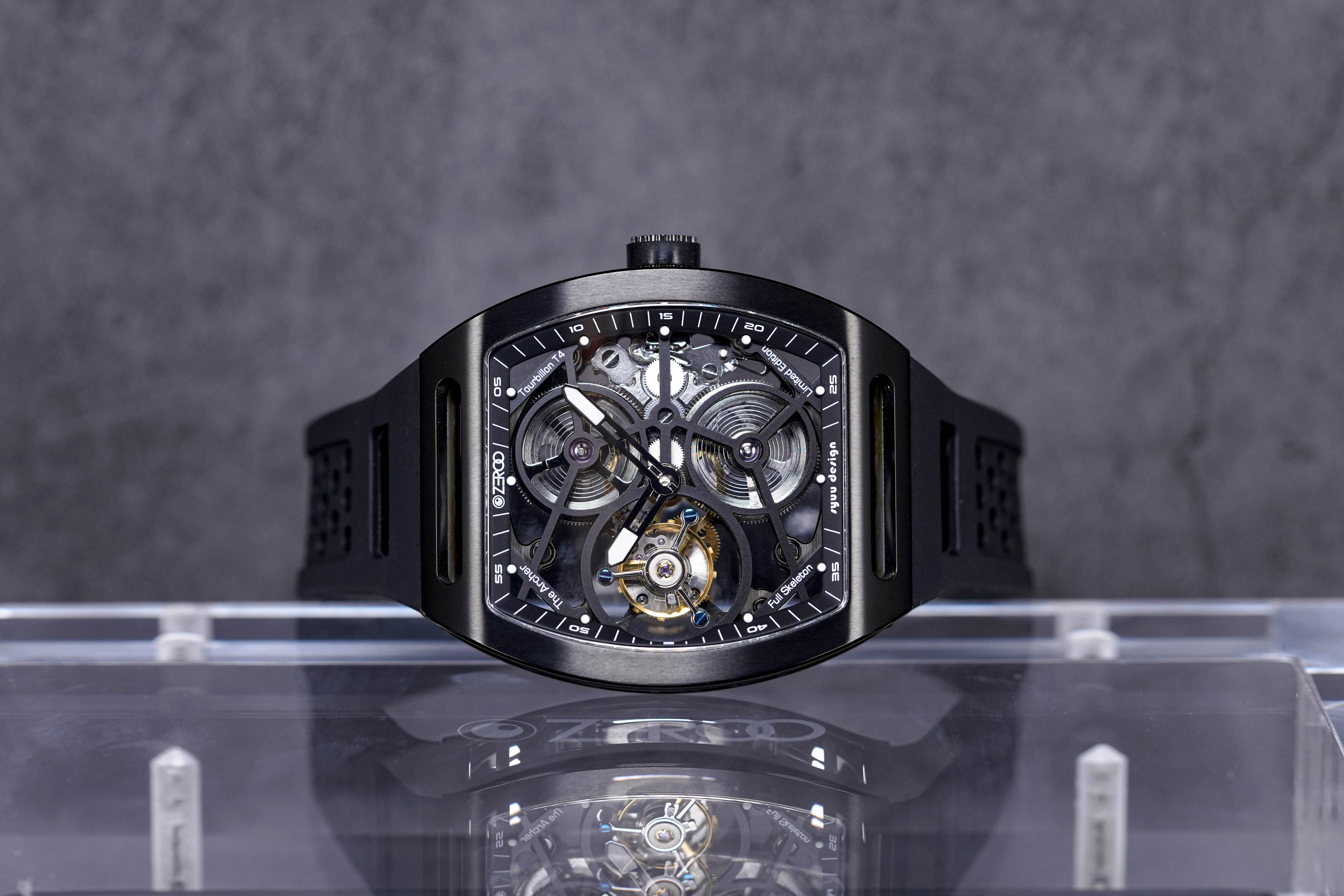 T4 THE ARCHER FULL SKELETON TOURBILLON LIMITED EDITION BLACK (2023)