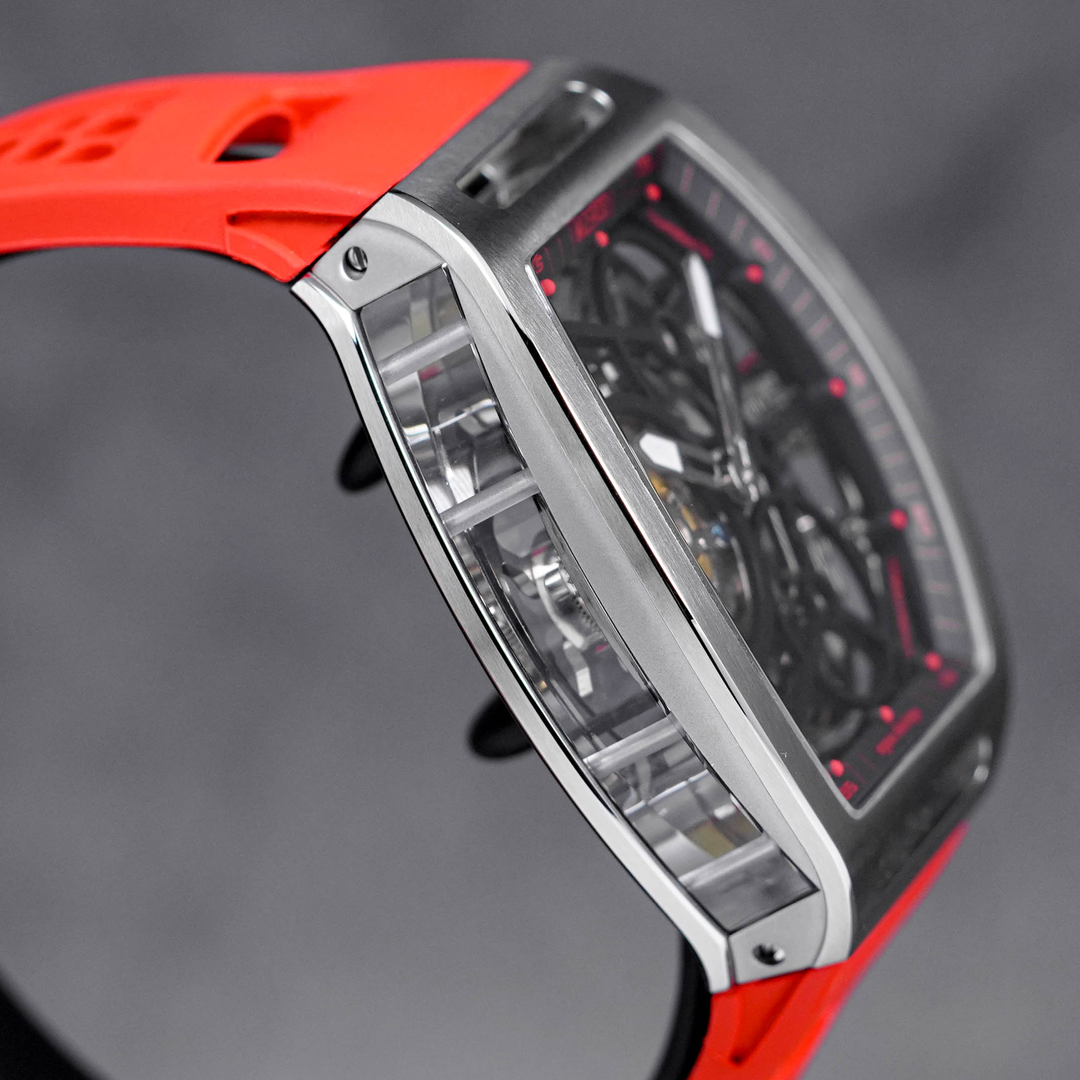 T4 THE ARCHER FULL SKELETON TOURBILLON RED RUBBER (2023)