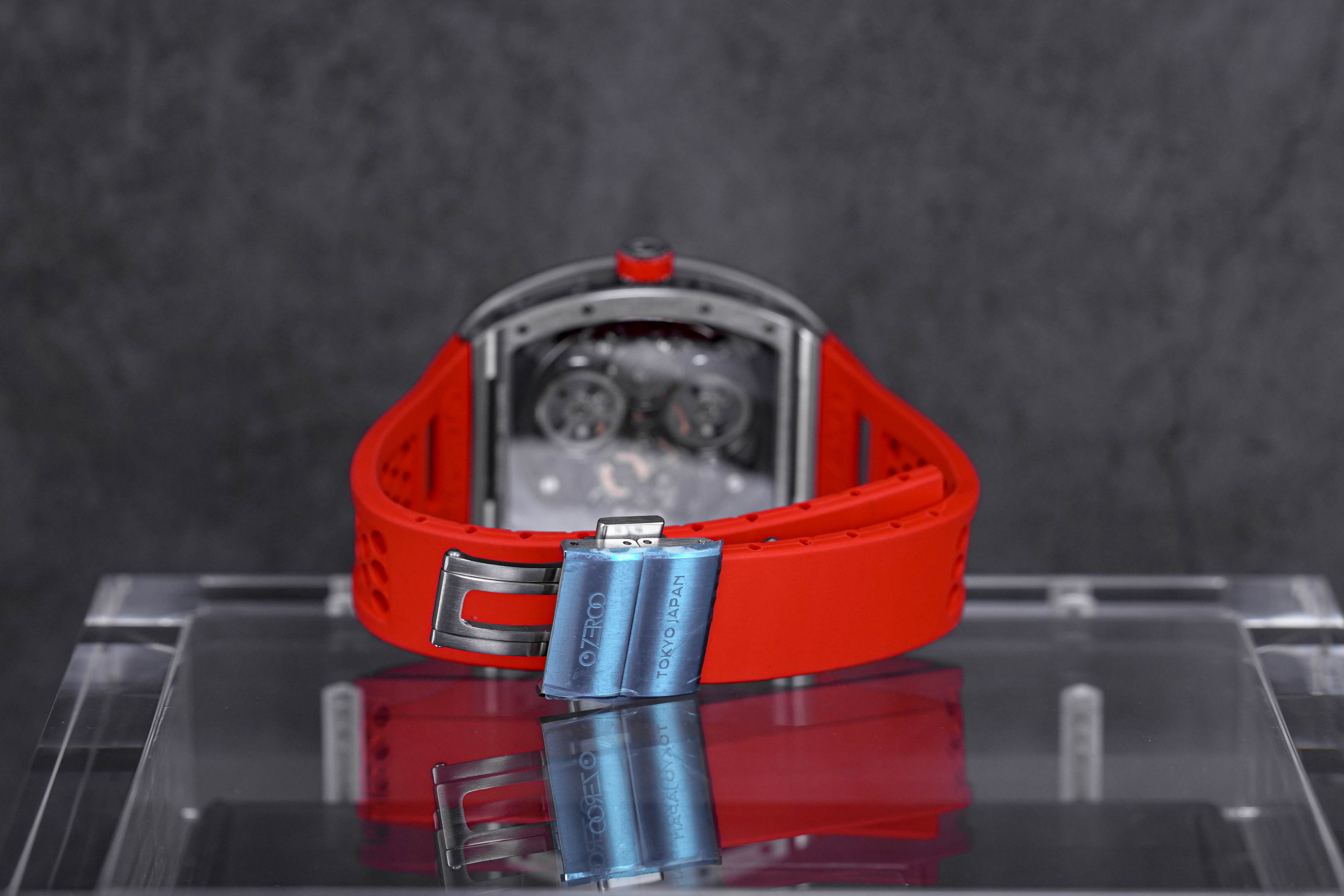 T4 THE ARCHER FULL SKELETON TOURBILLON RED RUBBER (2023)