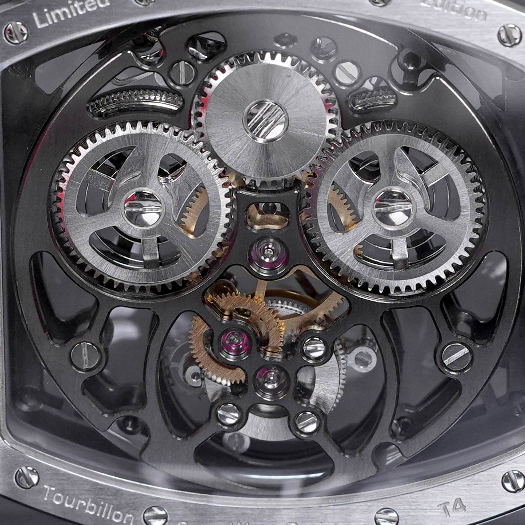 T4 THE ARCHER FULL SKELETON TOURBILLON RED RUBBER (2023)