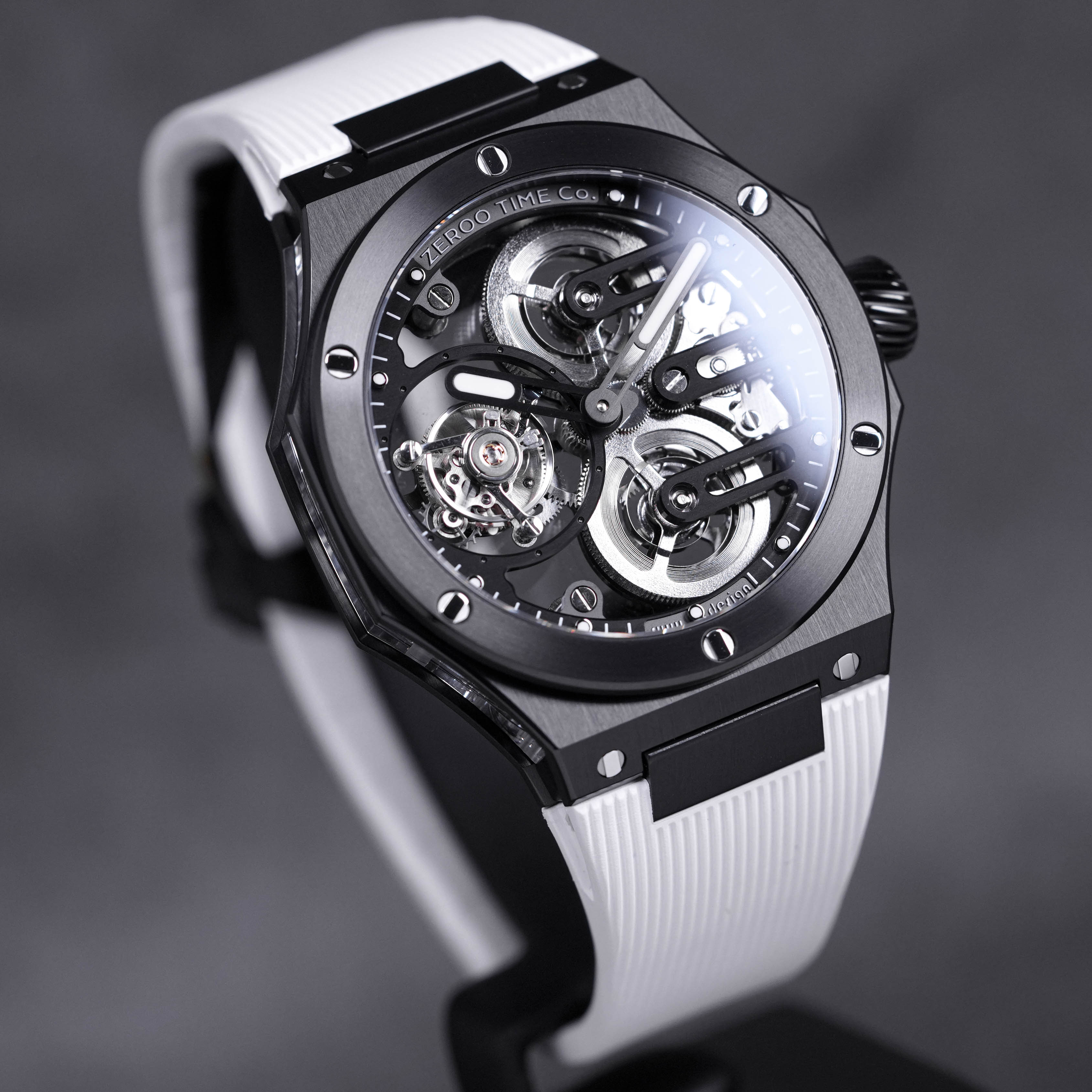 T8 THE ORION FULL SKELETON TOURBILLON WHITE RUBBER (2023)