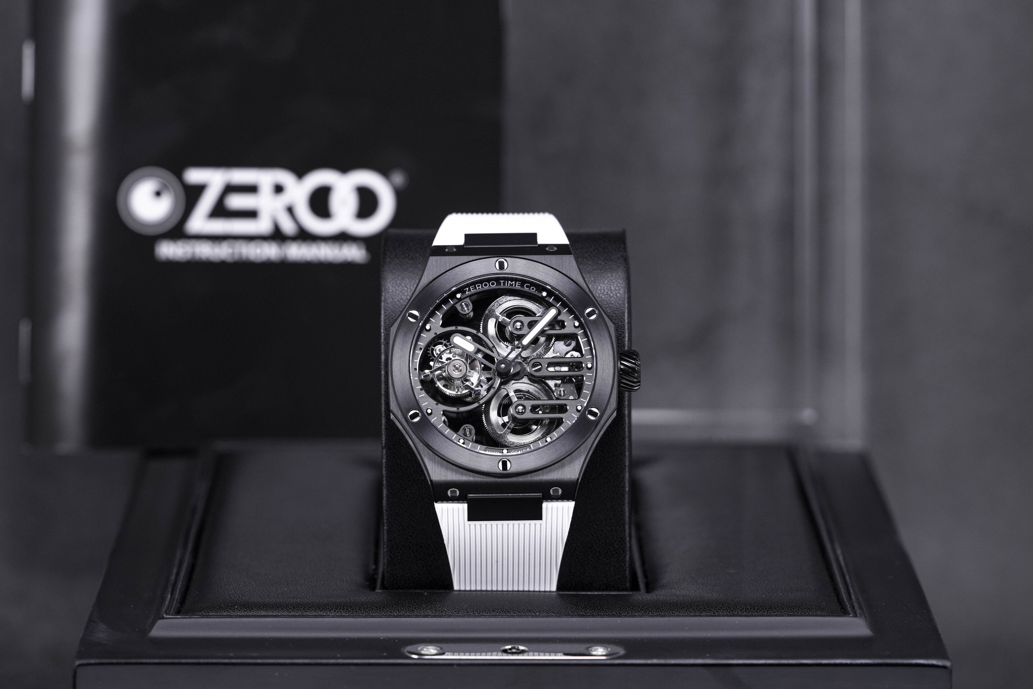 T8 THE ORION FULL SKELETON TOURBILLON WHITE RUBBER (2023)