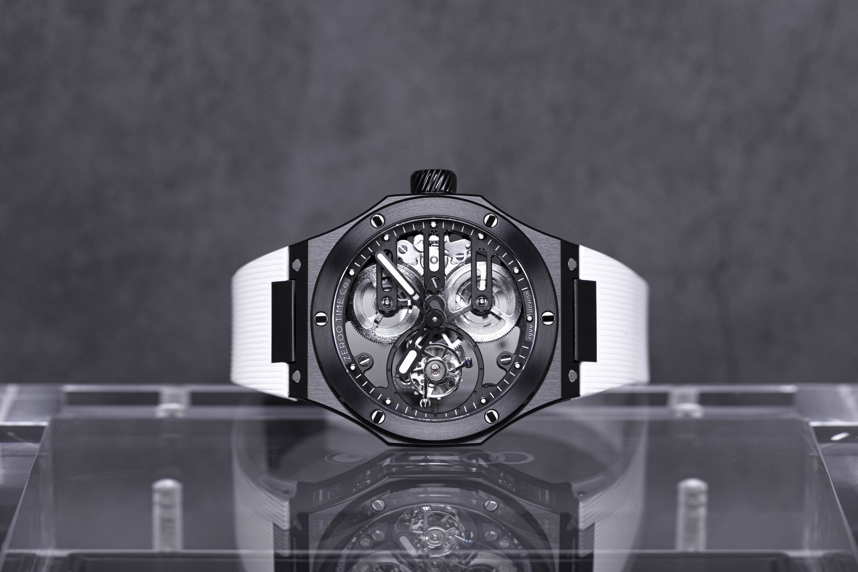 T8 THE ORION FULL SKELETON TOURBILLON WHITE RUBBER (2023)