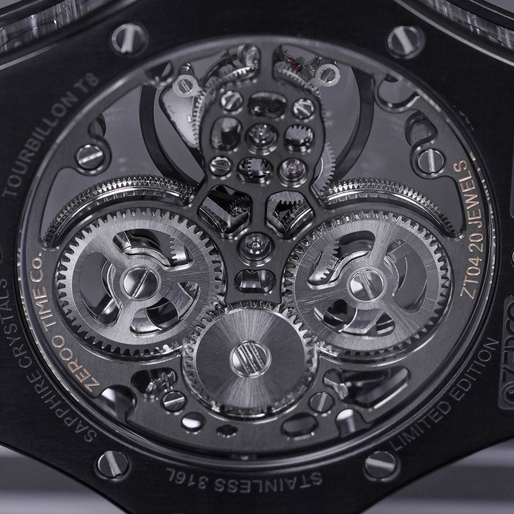 T8 THE ORION FULL SKELETON TOURBILLON WHITE RUBBER (2023)