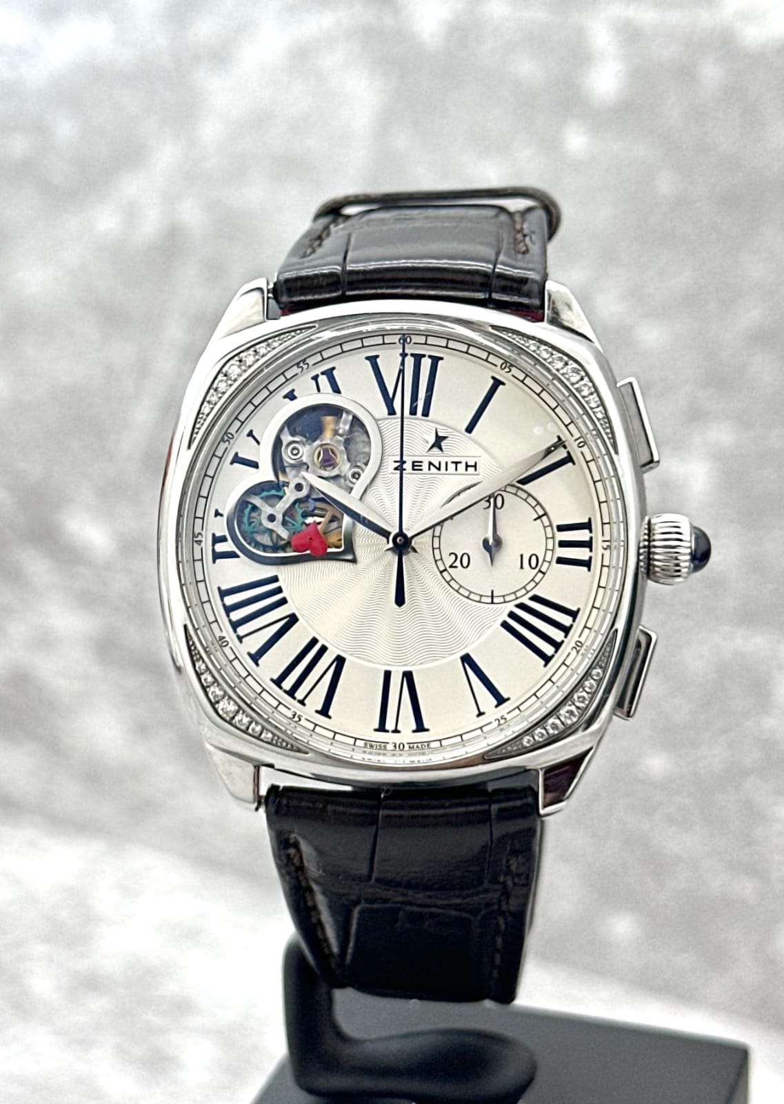 HERITAGE STAR OPEN SILVER ROMAN DIAL (2015)