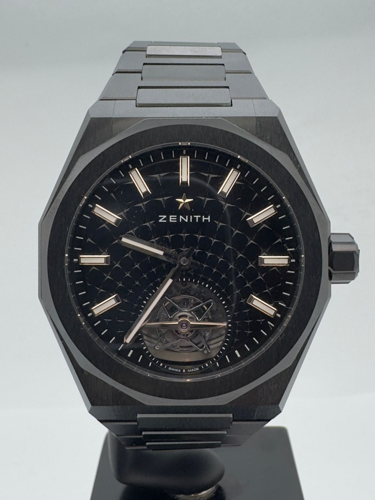 DEFY SKYLINE TOURBILLON BLACK CERAMIC BLACK DIAL (2024)