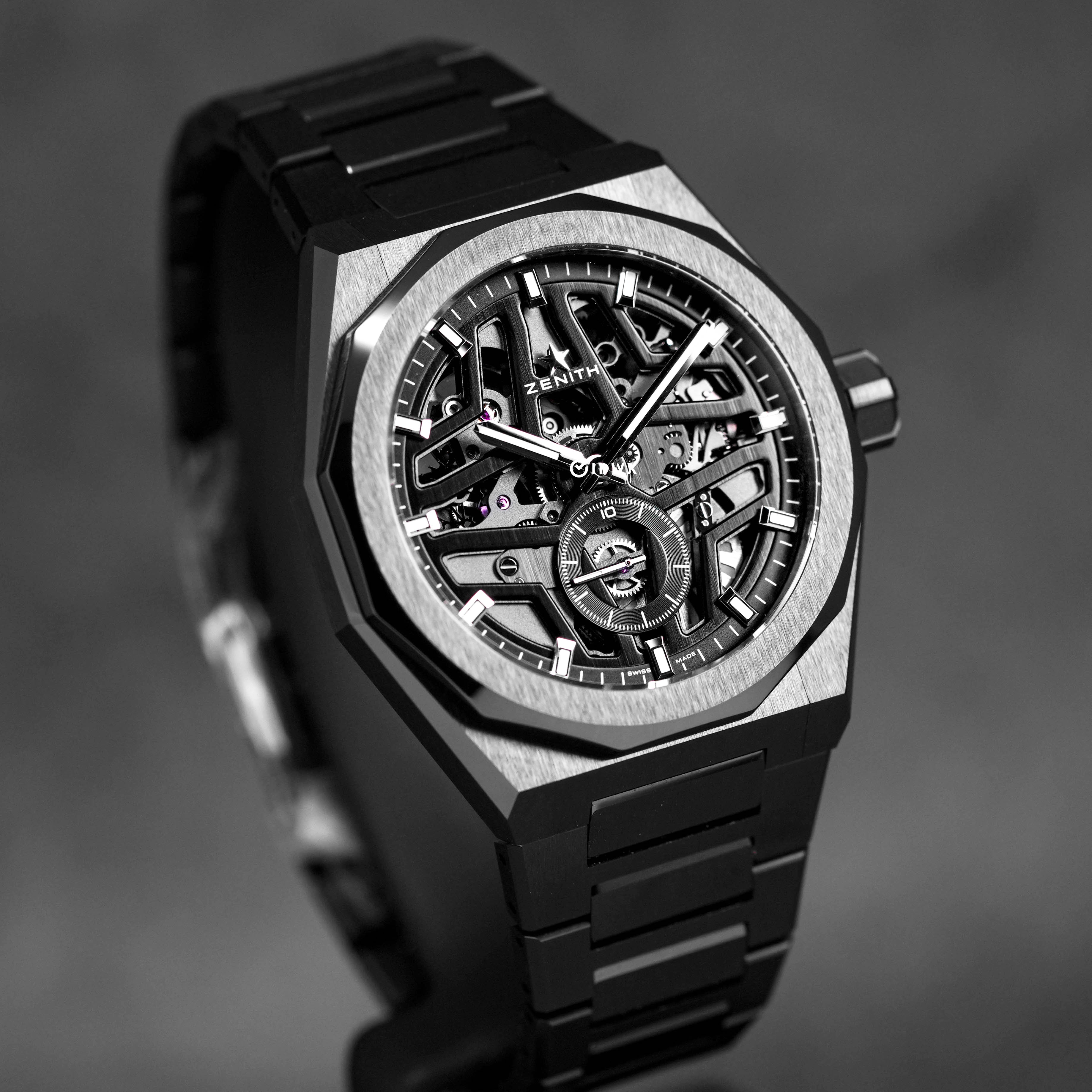 DEFY SKYLINE 41MM SKELETON BLACK CERAMIC 1/10 SECONDS (2023)