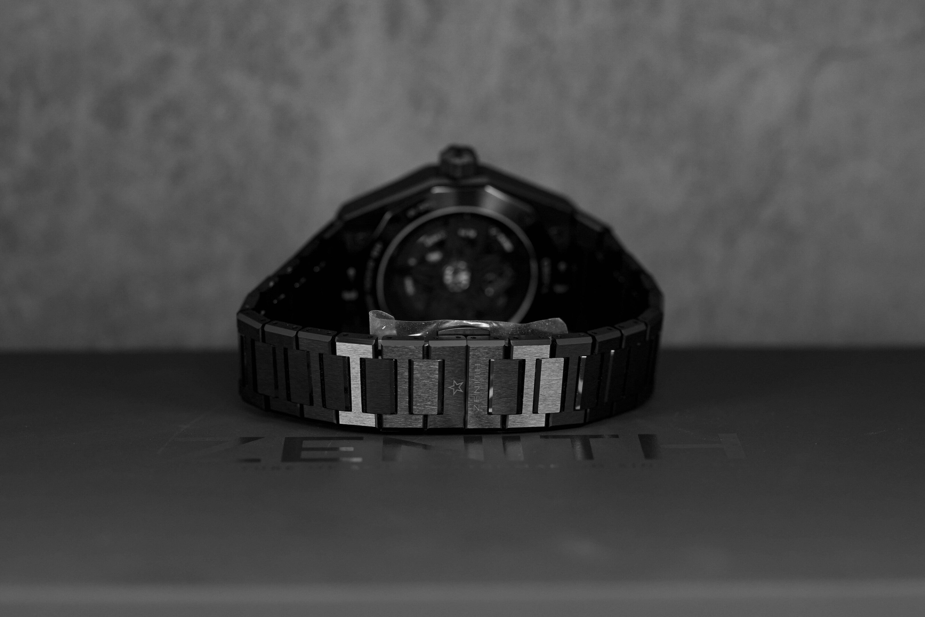 DEFY SKYLINE 41MM SKELETON BLACK CERAMIC 1/10 SECONDS (2023)