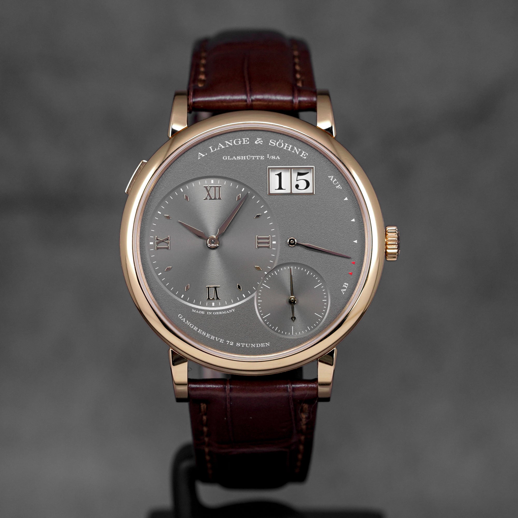 GRAND LANGE 1 ROSEGOLD GREY DIAL (2025)