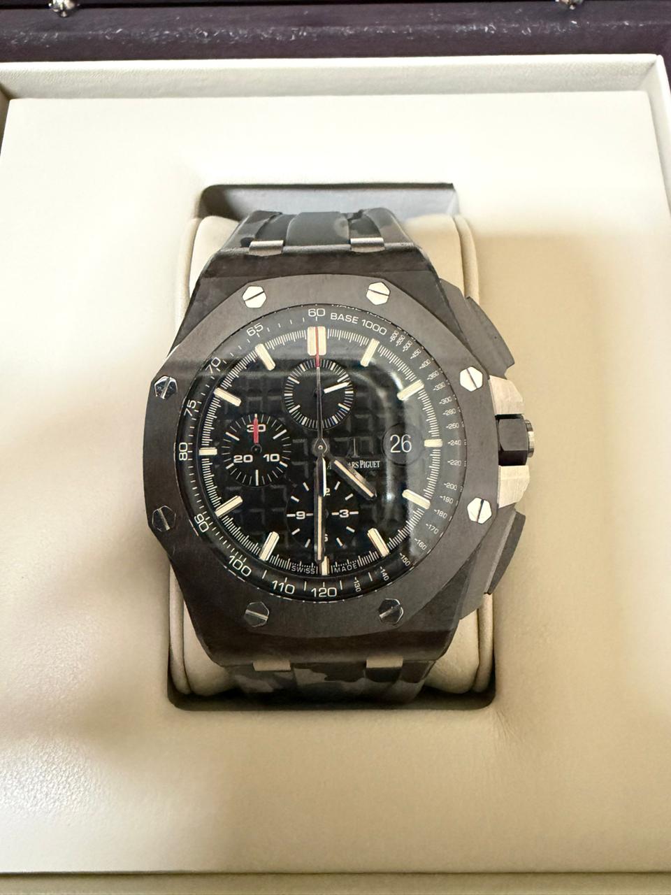 ROYAL OAK OFFSHORE CHRONOGRAPH 44MM NOVELTY CARBON BLACK CERAMIC (2013)