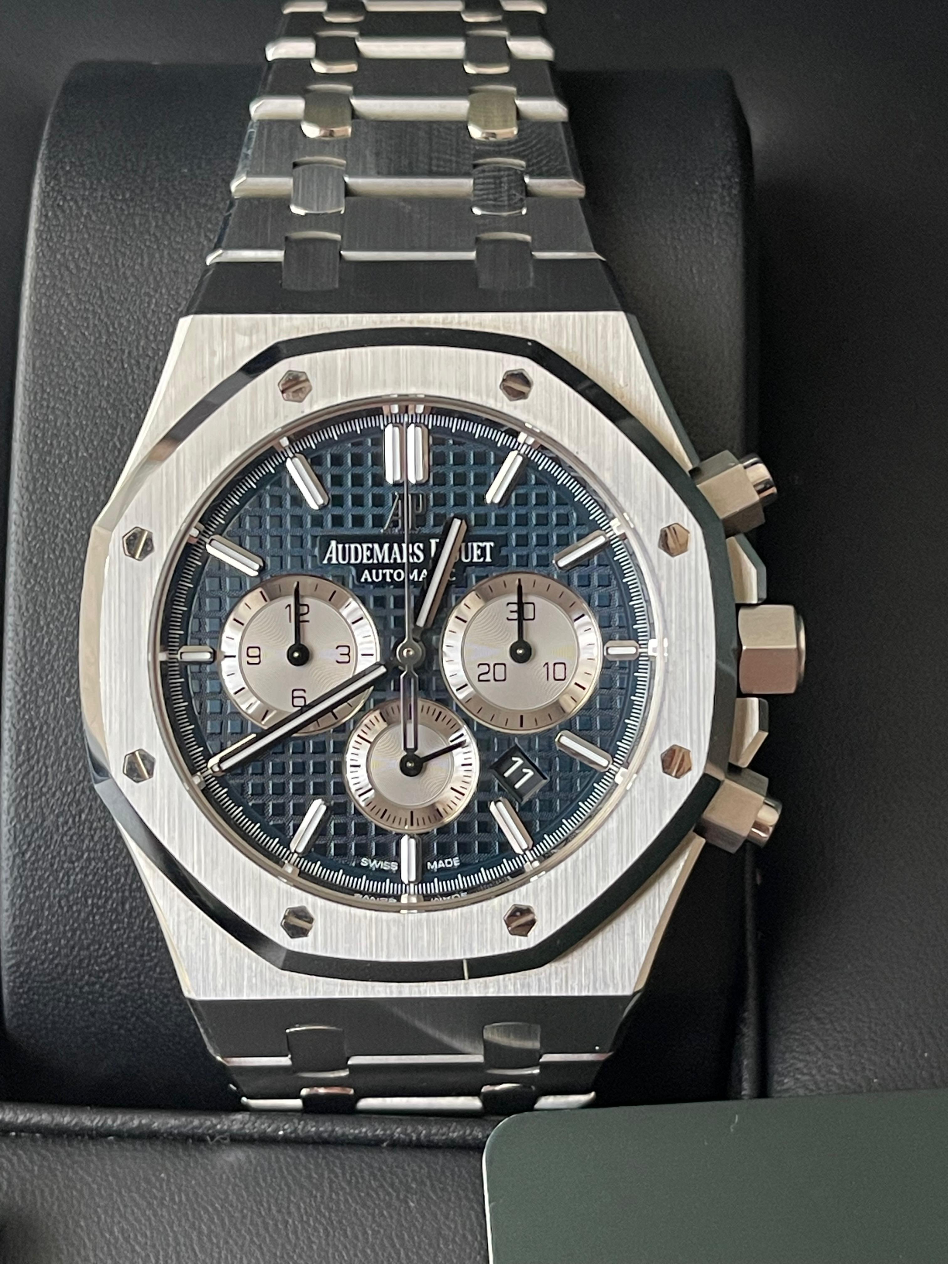 ROYAL OAK CHRONOGRAPH 41MM BLUE DIAL (2018)