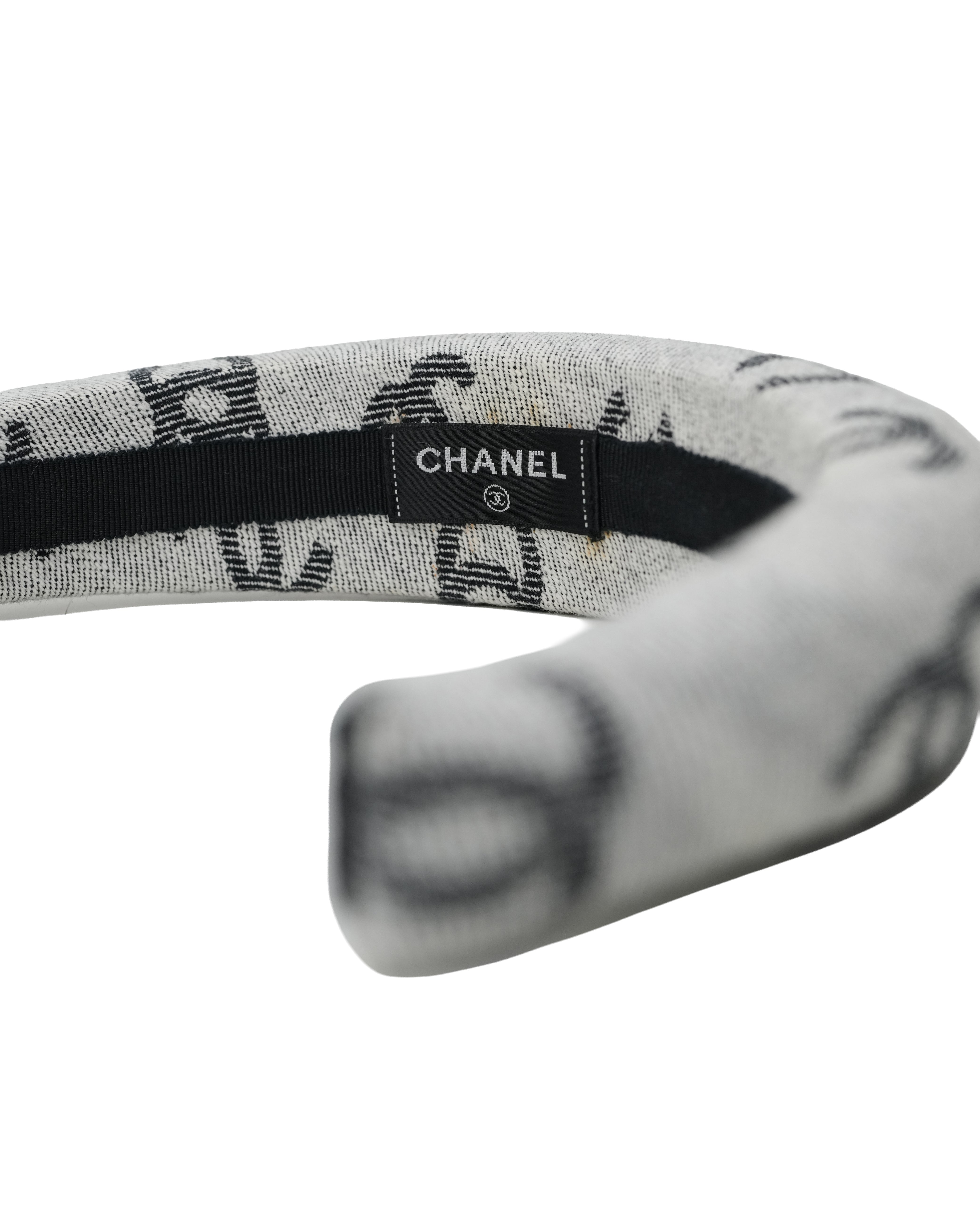 CC DENIM LOGO HEADBAND