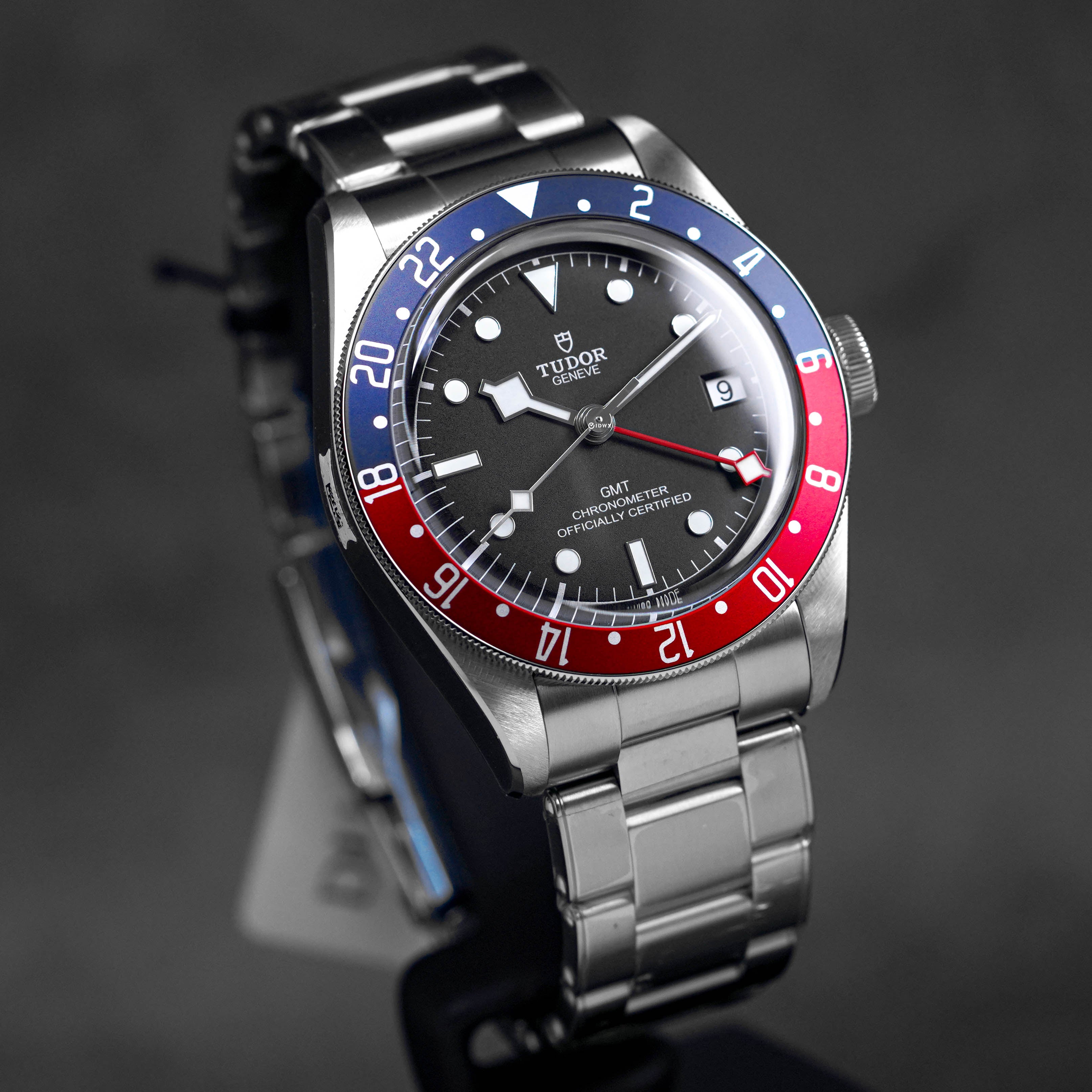 BLACK BAY 41 GMT 'PEPSI' BLACK DIAL (2021)