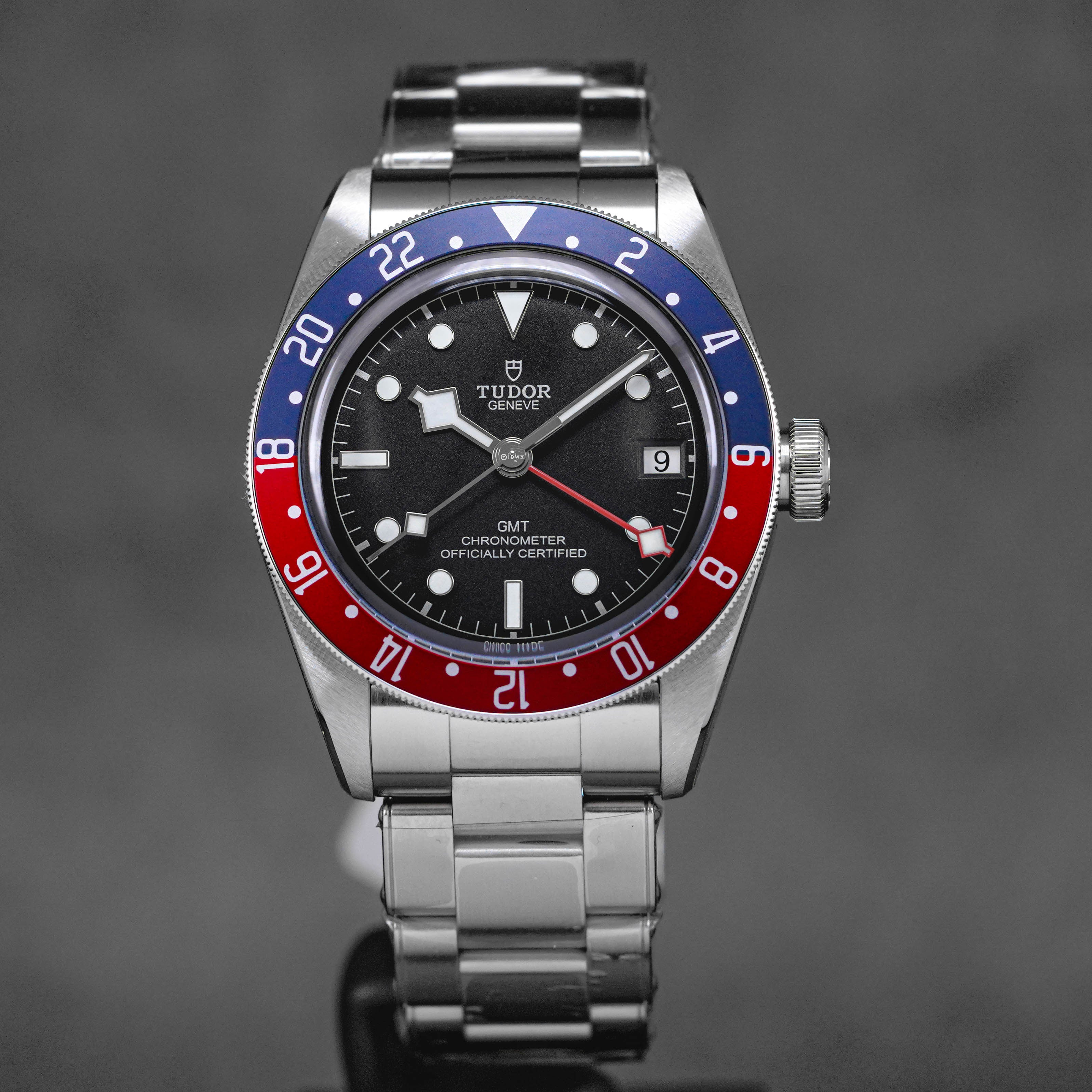 BLACK BAY 41 GMT 'PEPSI' BLACK DIAL (2021)
