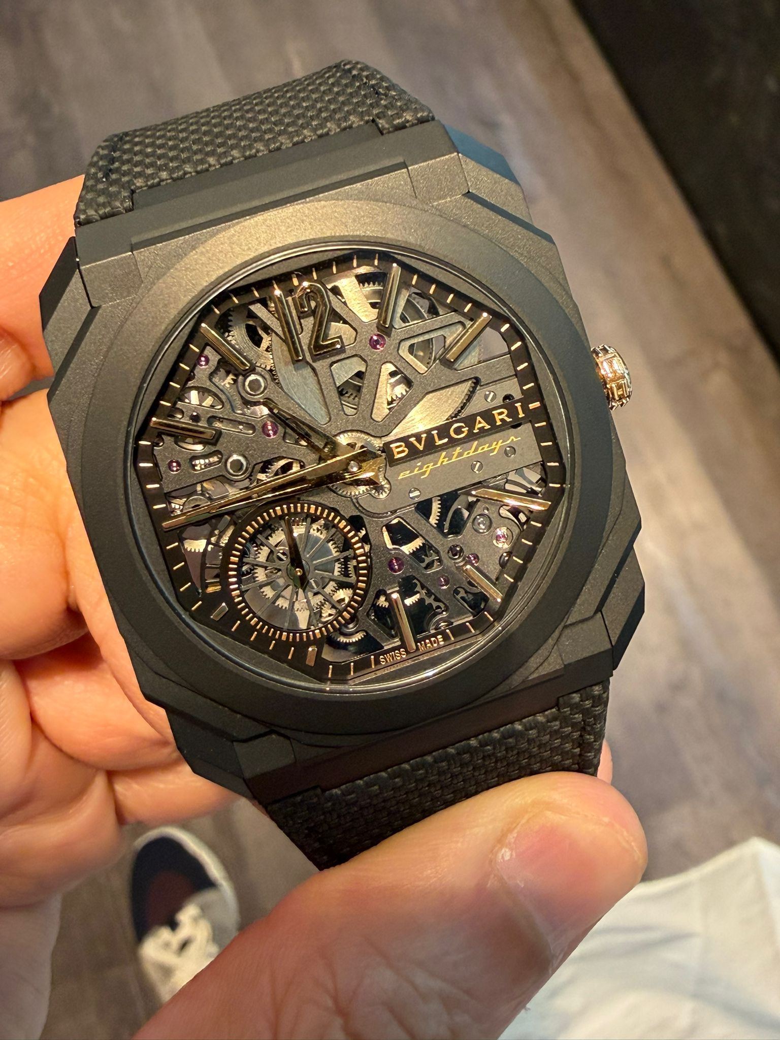 OCTO FINISSIMO 8 DAYS TITANIUM SKELETON DIAL (2026)
