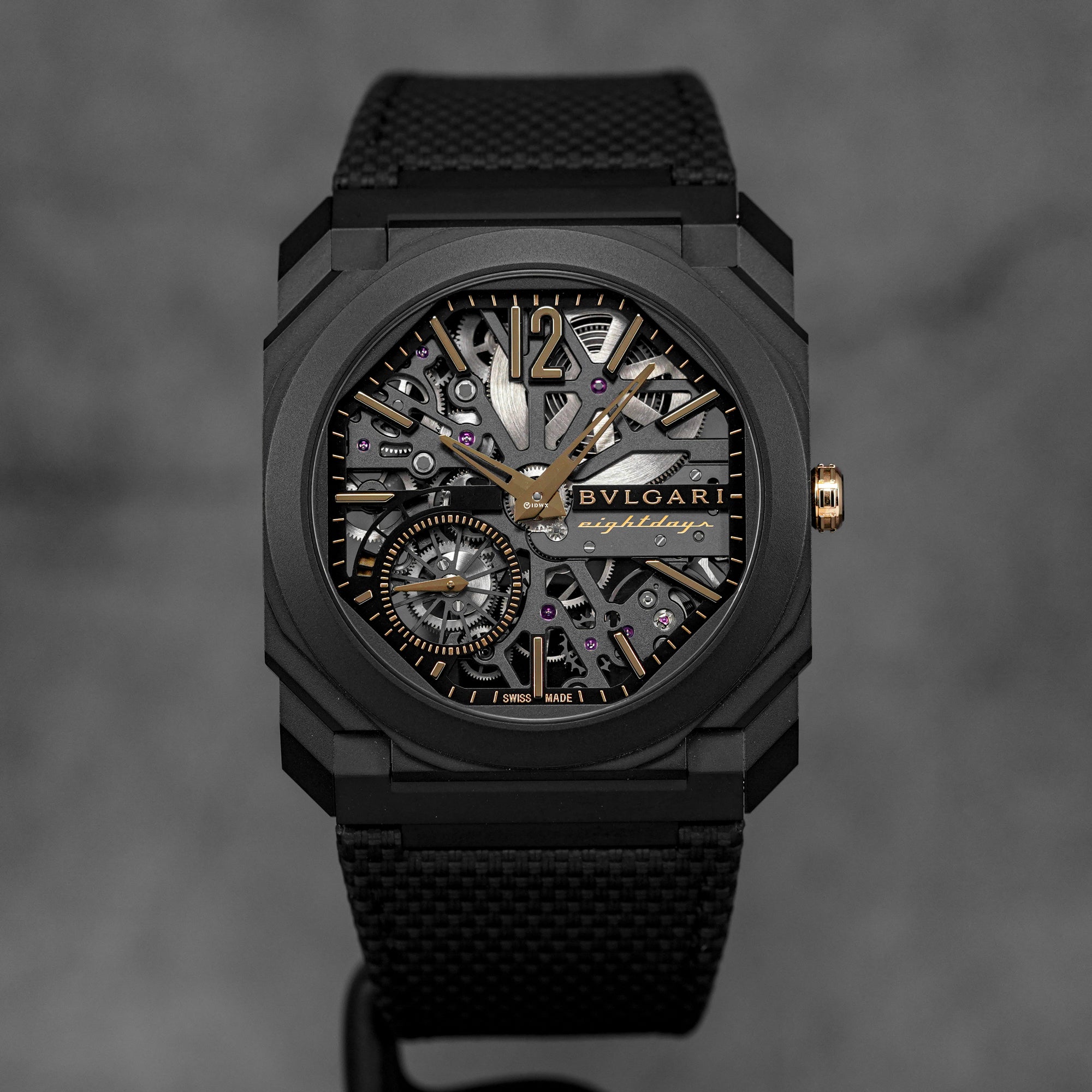 harga bvlgari octo finissimo skeleton 8 days black