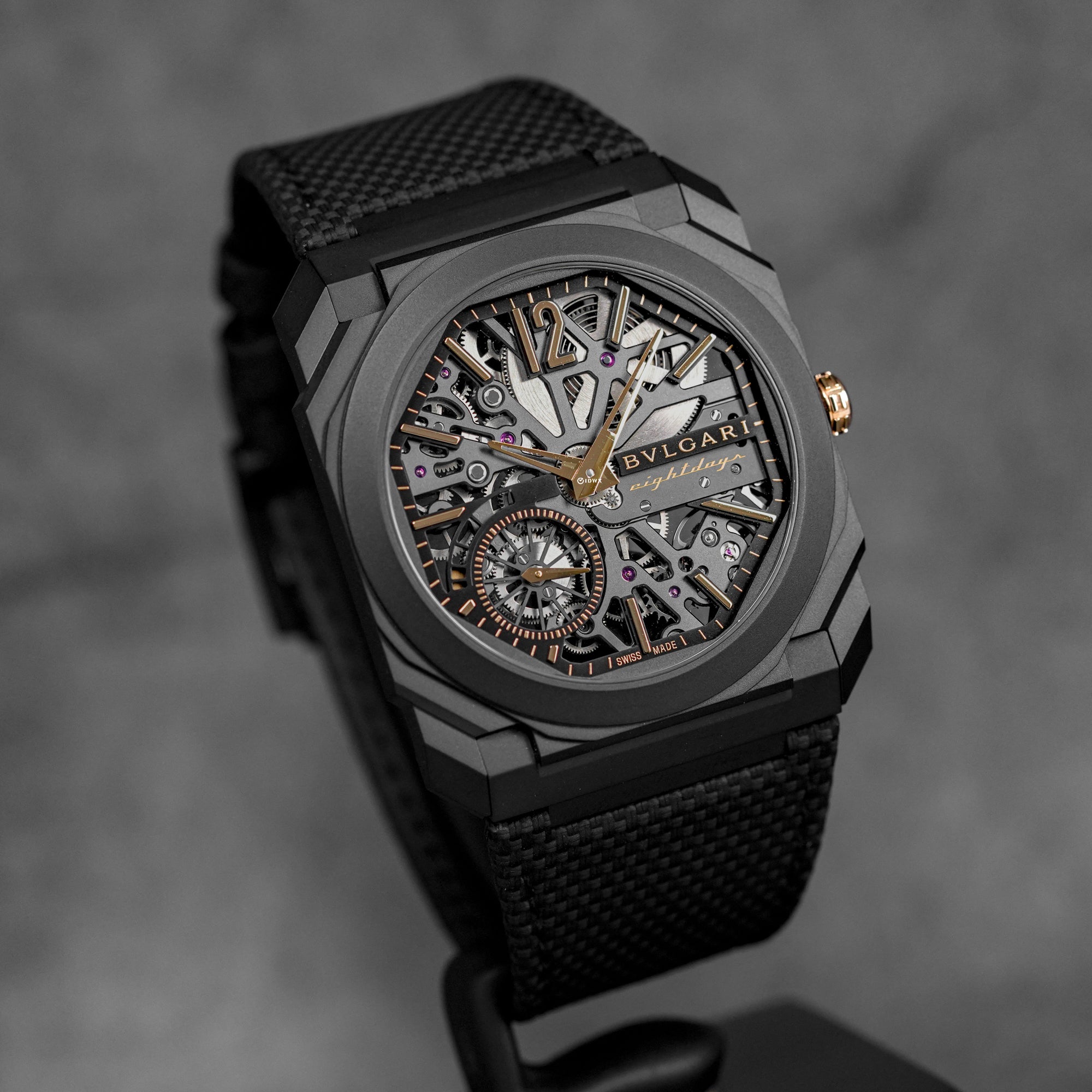 harga bvlgari octo finissimo skeleton 8 days black