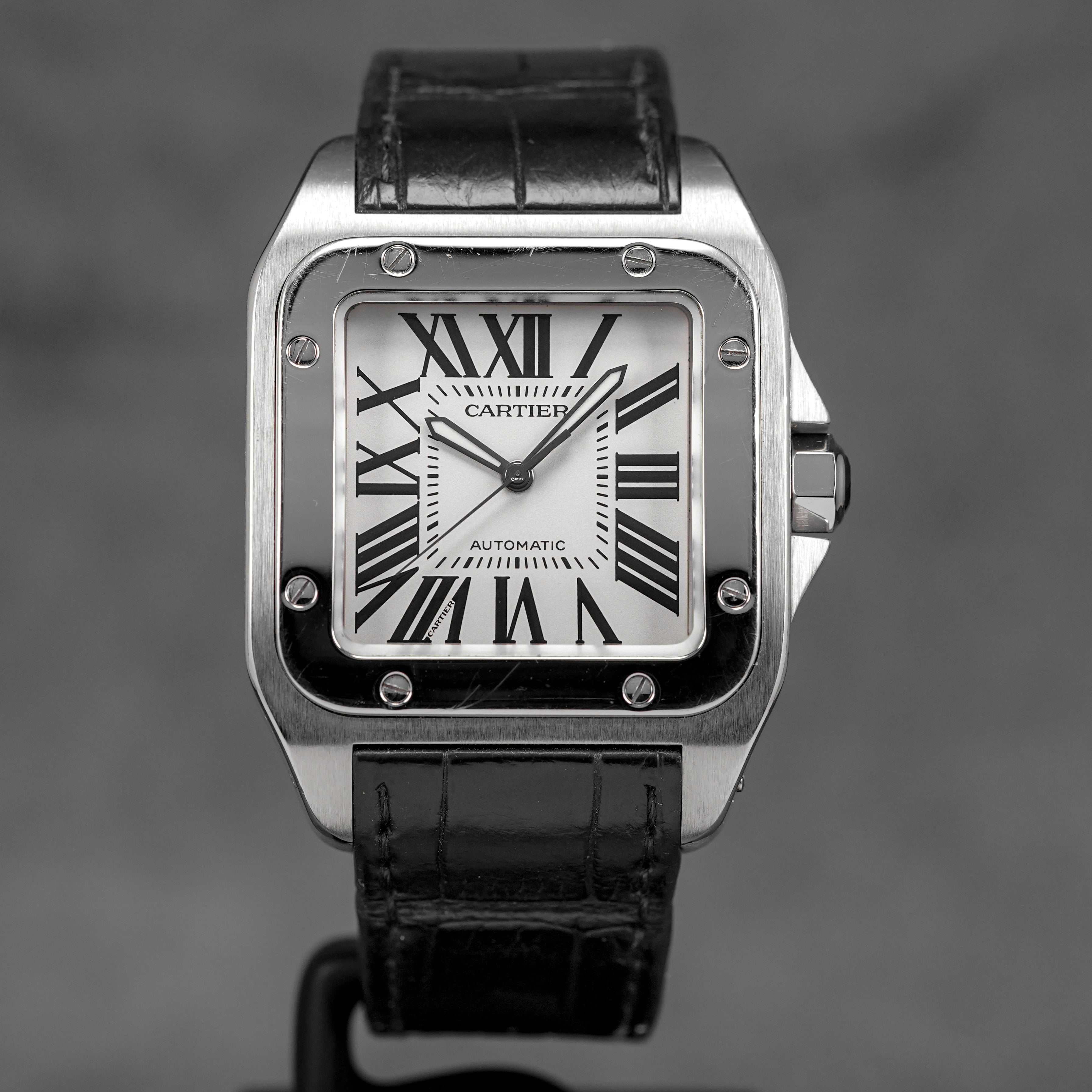 harga cartier santos 100 xl white