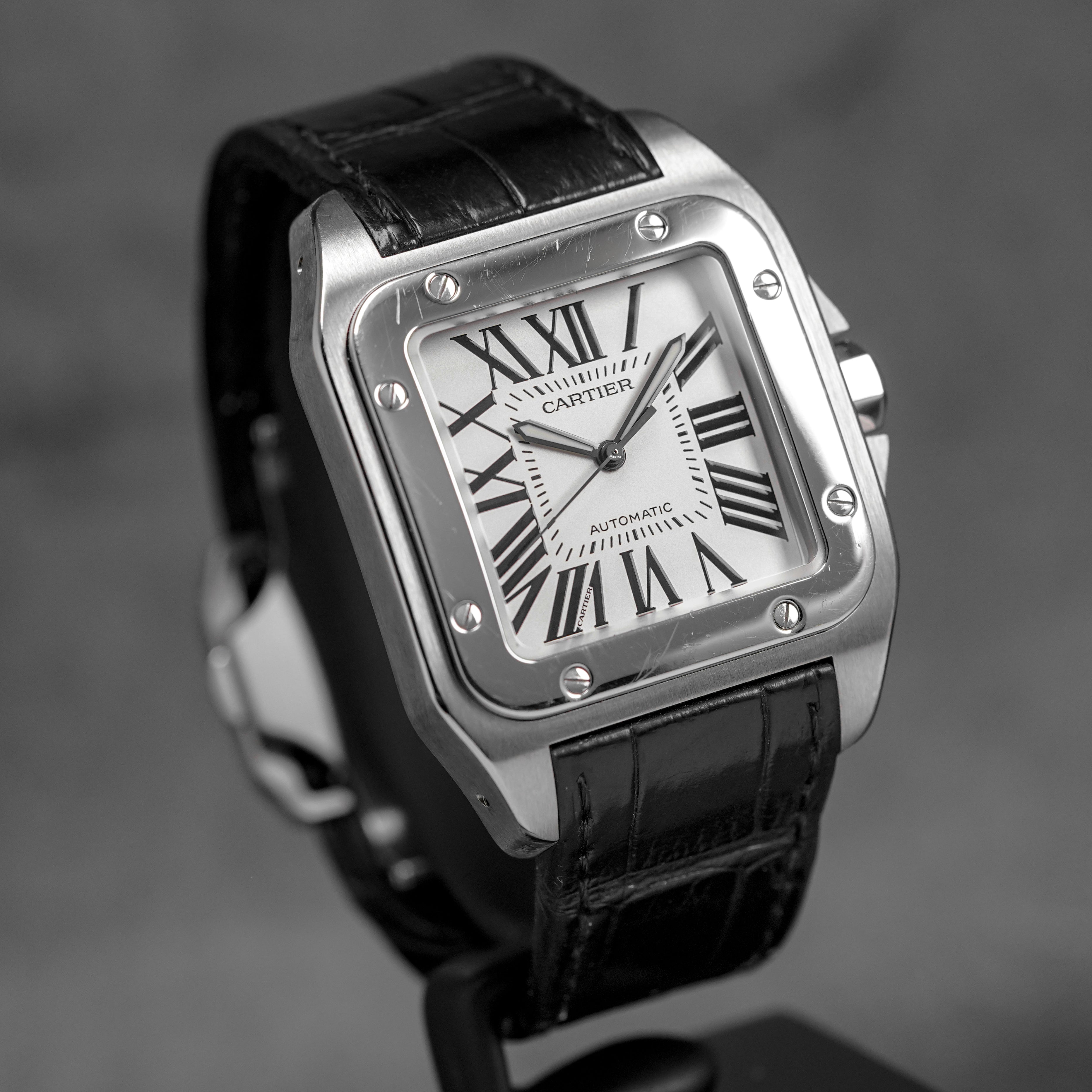 harga cartier santos 100 xl white