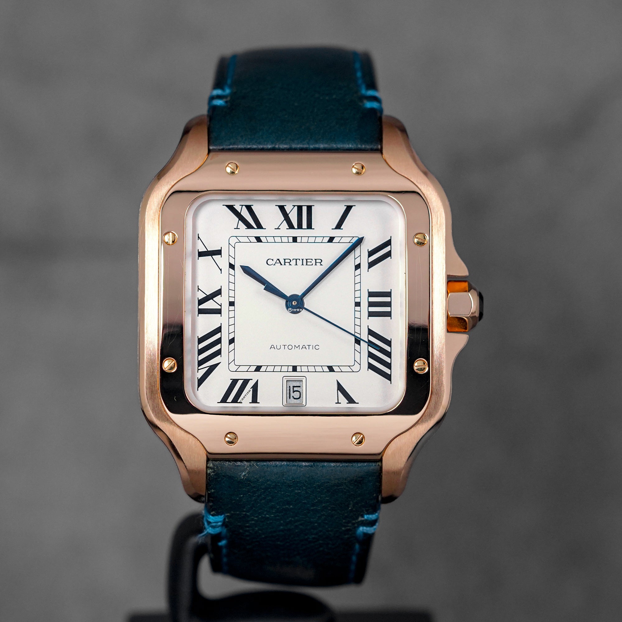 harga cartier santos L rosegold