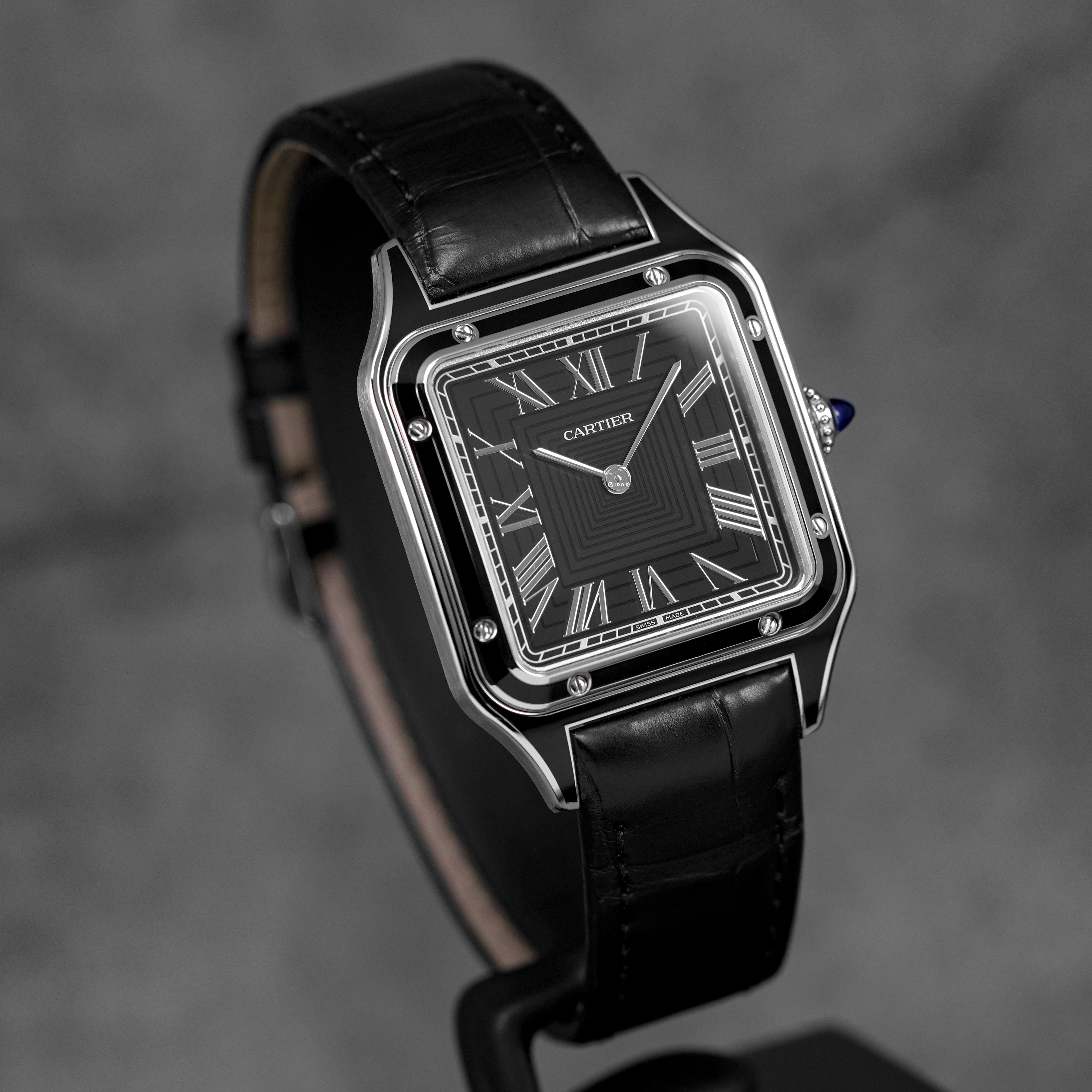 harga cartier santos dumont l black lacquer terbaru