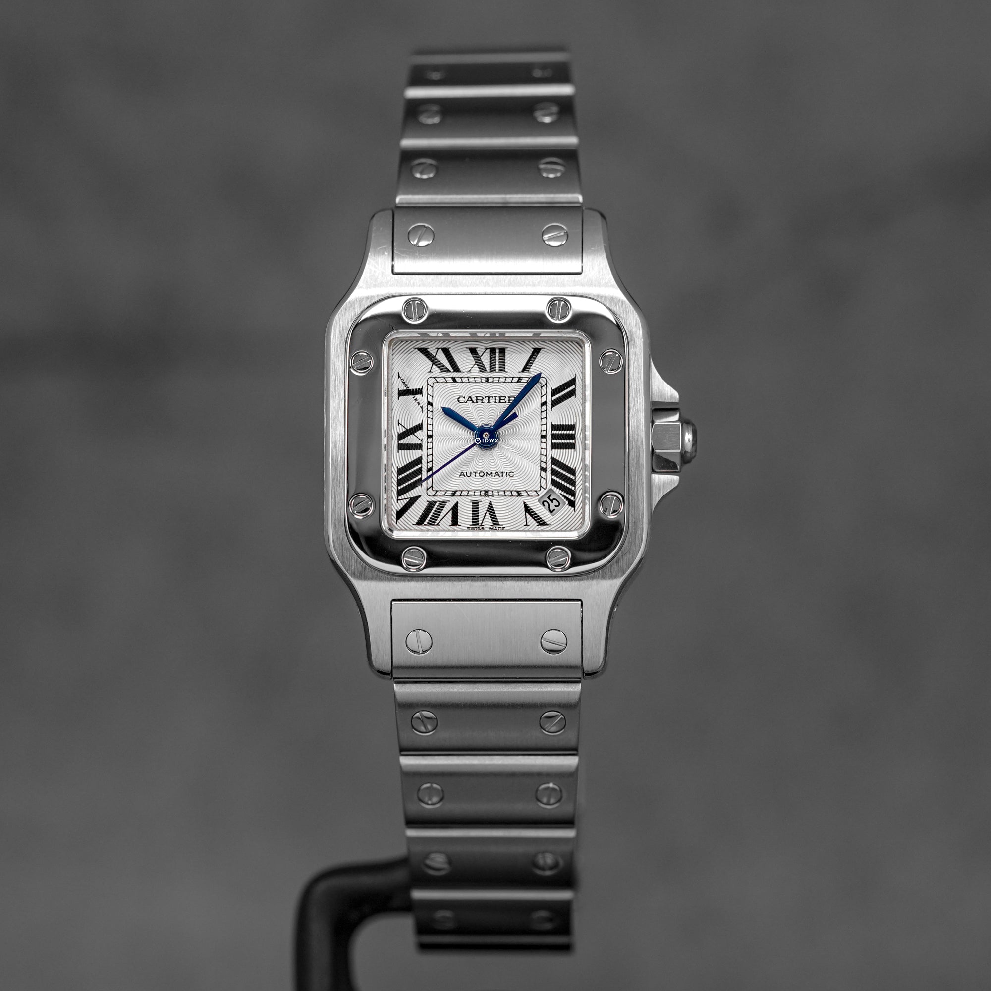 harga cartier santos galbee s silver