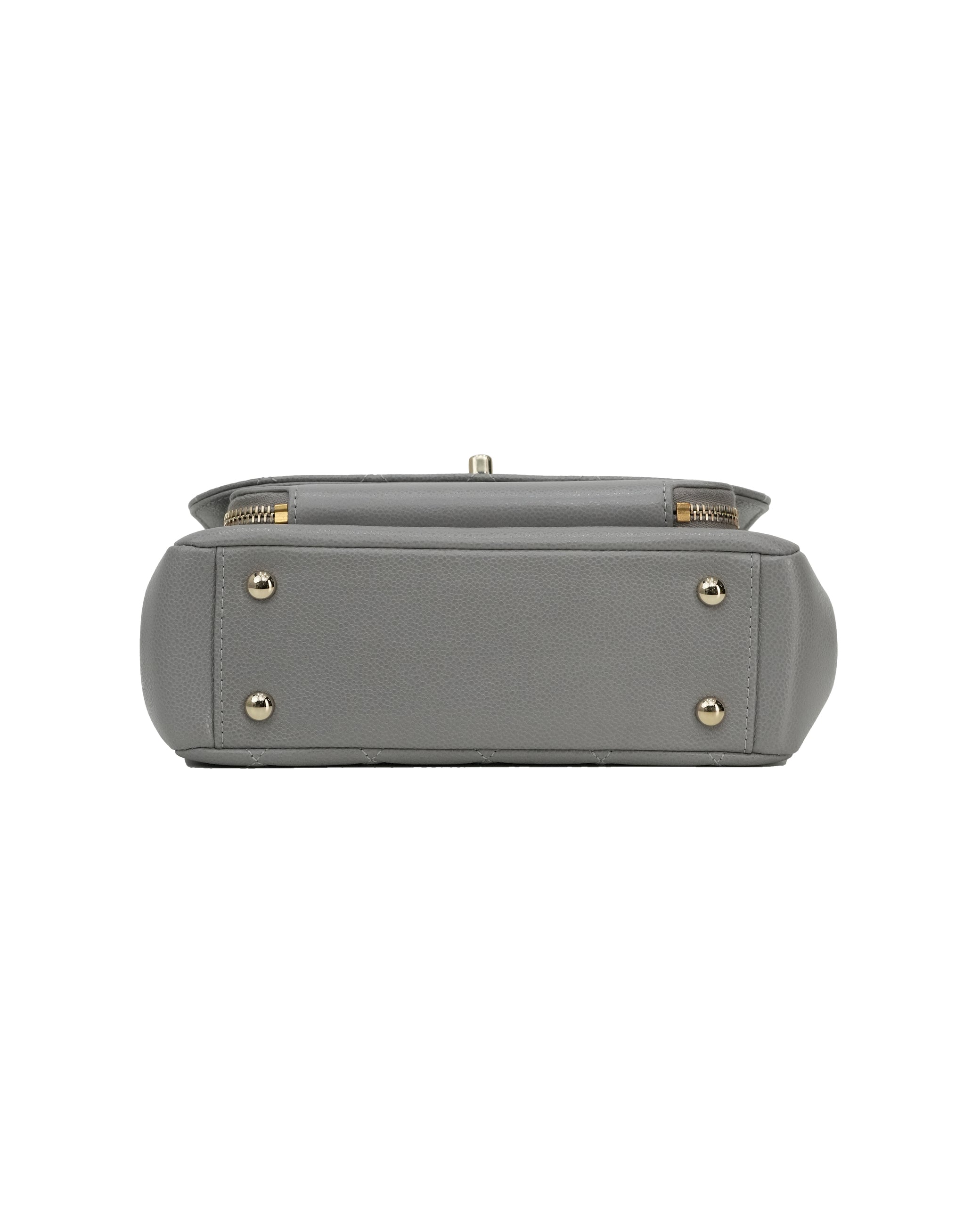 BUSINESS AFFINITY CAVIAR GOLD HARDWARE GRAY
