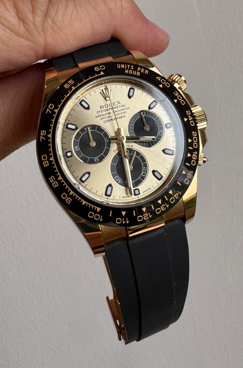 DAYTONA OYSTERFLEX YELLOWGOLD CHAMPAGNE DIAL (2019)