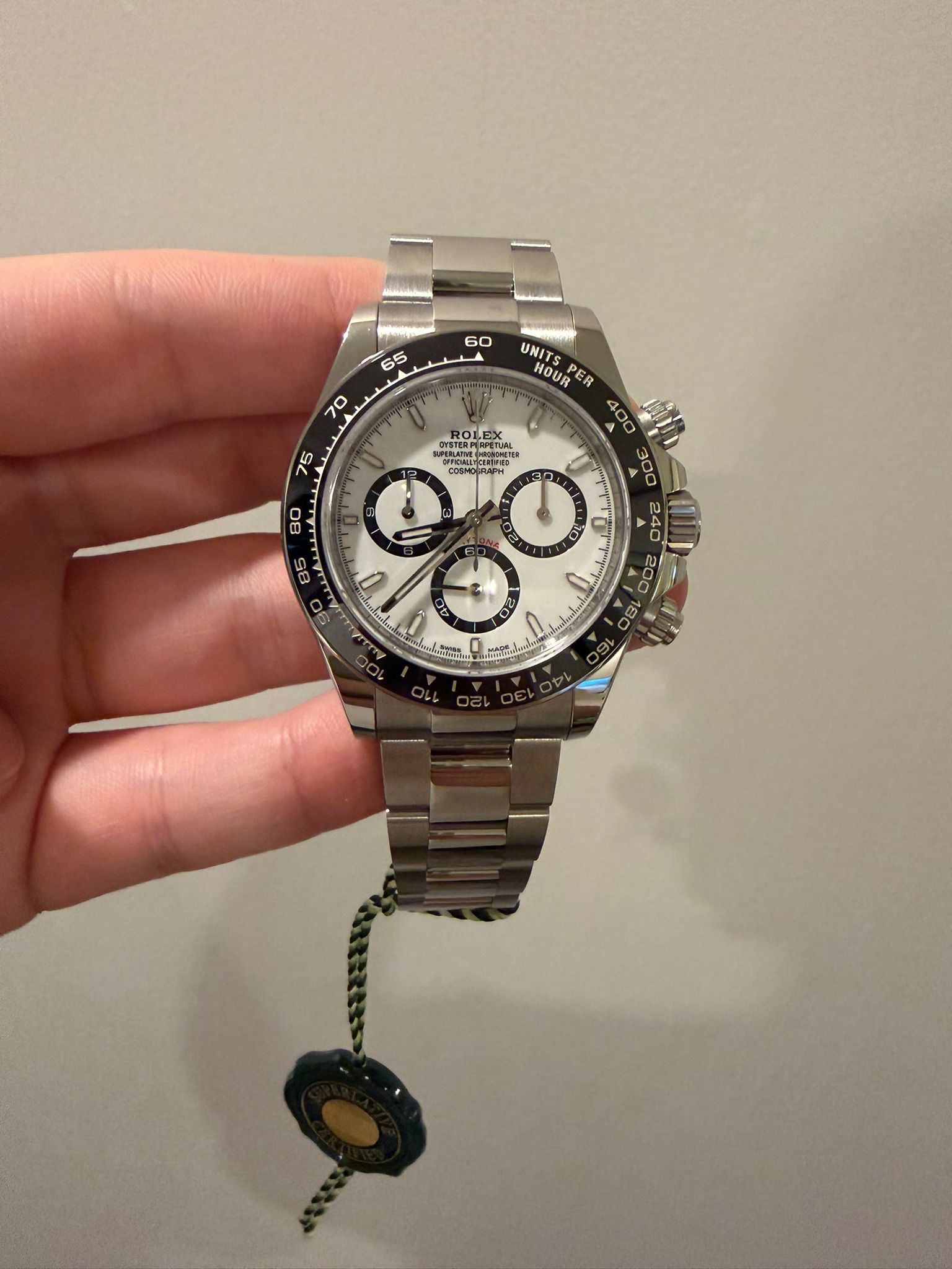 DAYTONA WHITE PANDA CERAMIC RING BEZEL (2026)