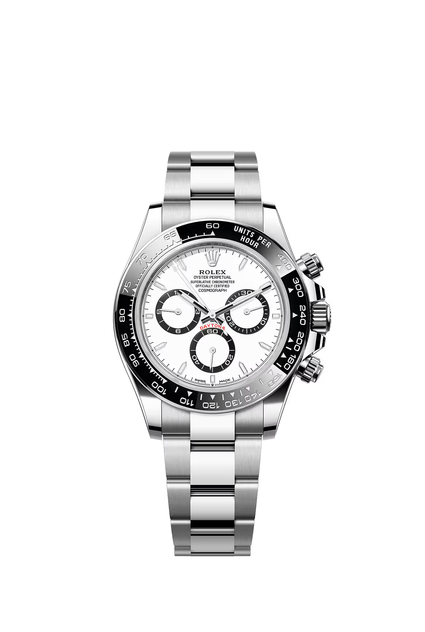 DAYTONA WHITE PANDA CERAMIC RING BEZEL (2026)