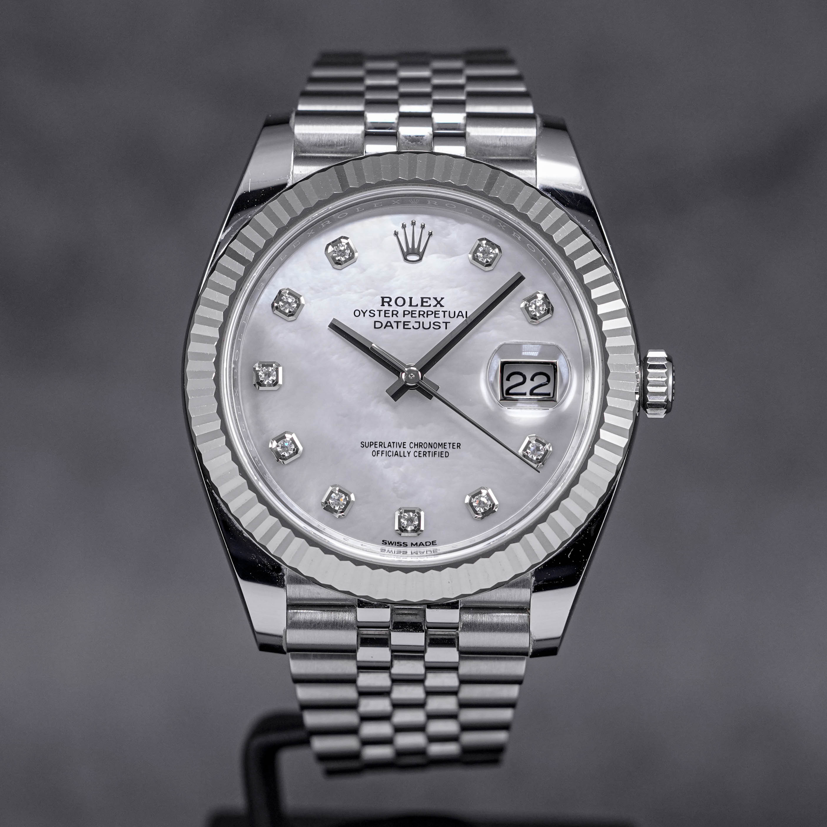 DATEJUST 41MM MOP DIAMOND DIAL (2017)